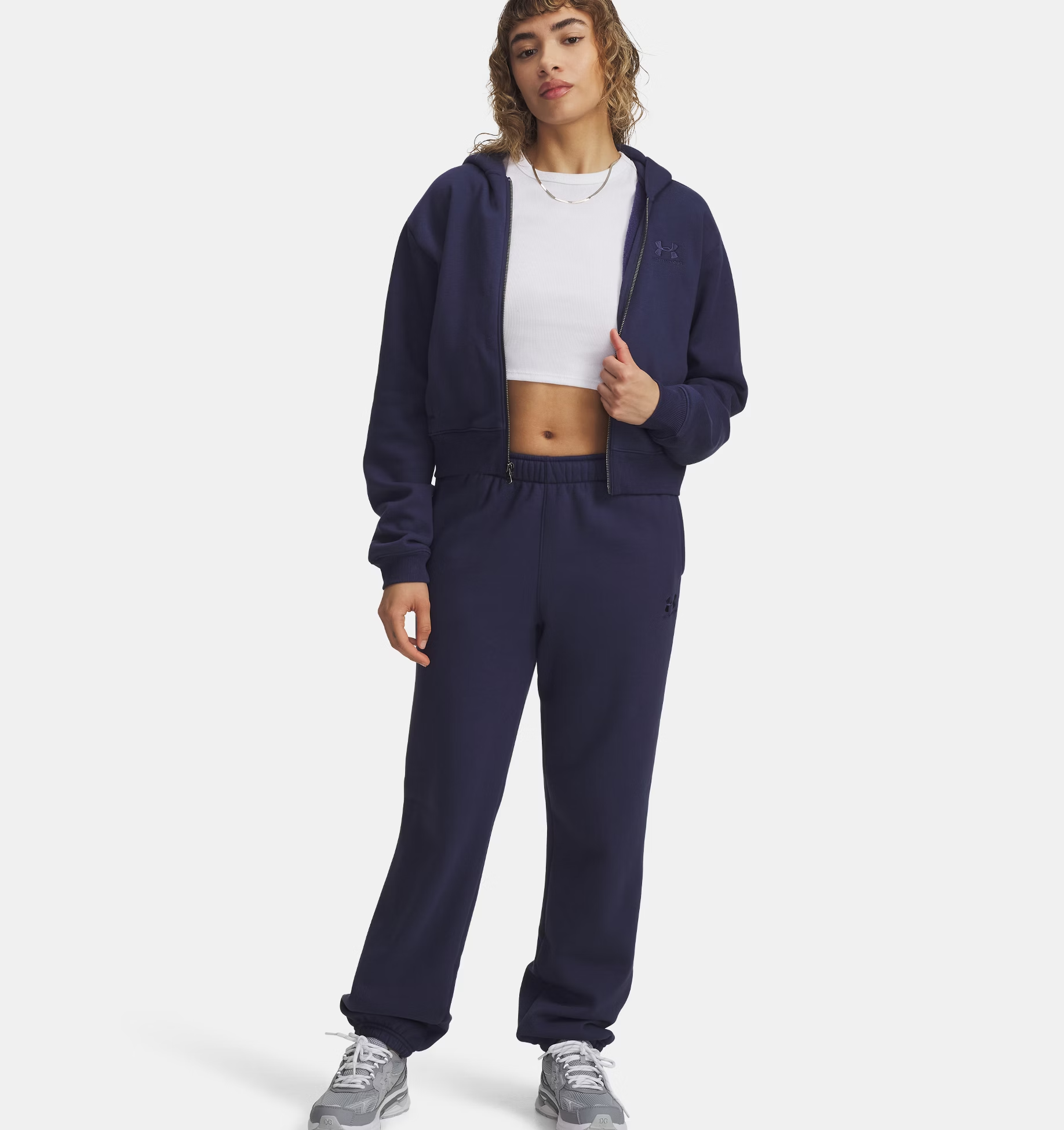 Women's Icon Vida Jogger Trousers Washed Navy
