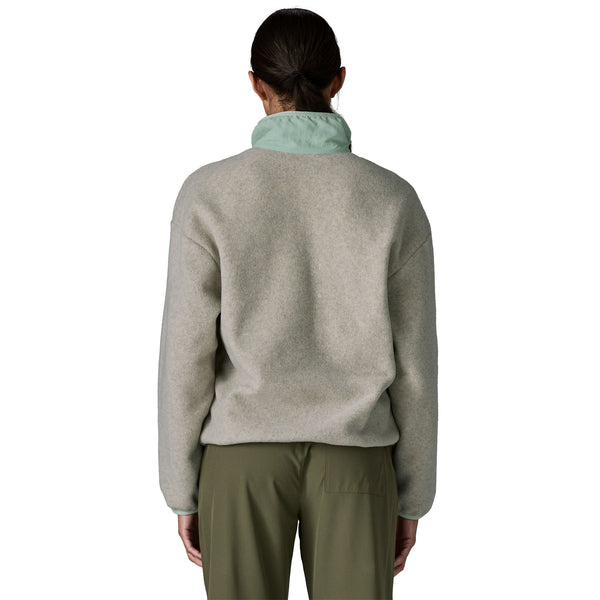 Maglia Synchilla Donna Oatmeal Heather/Thin Ice