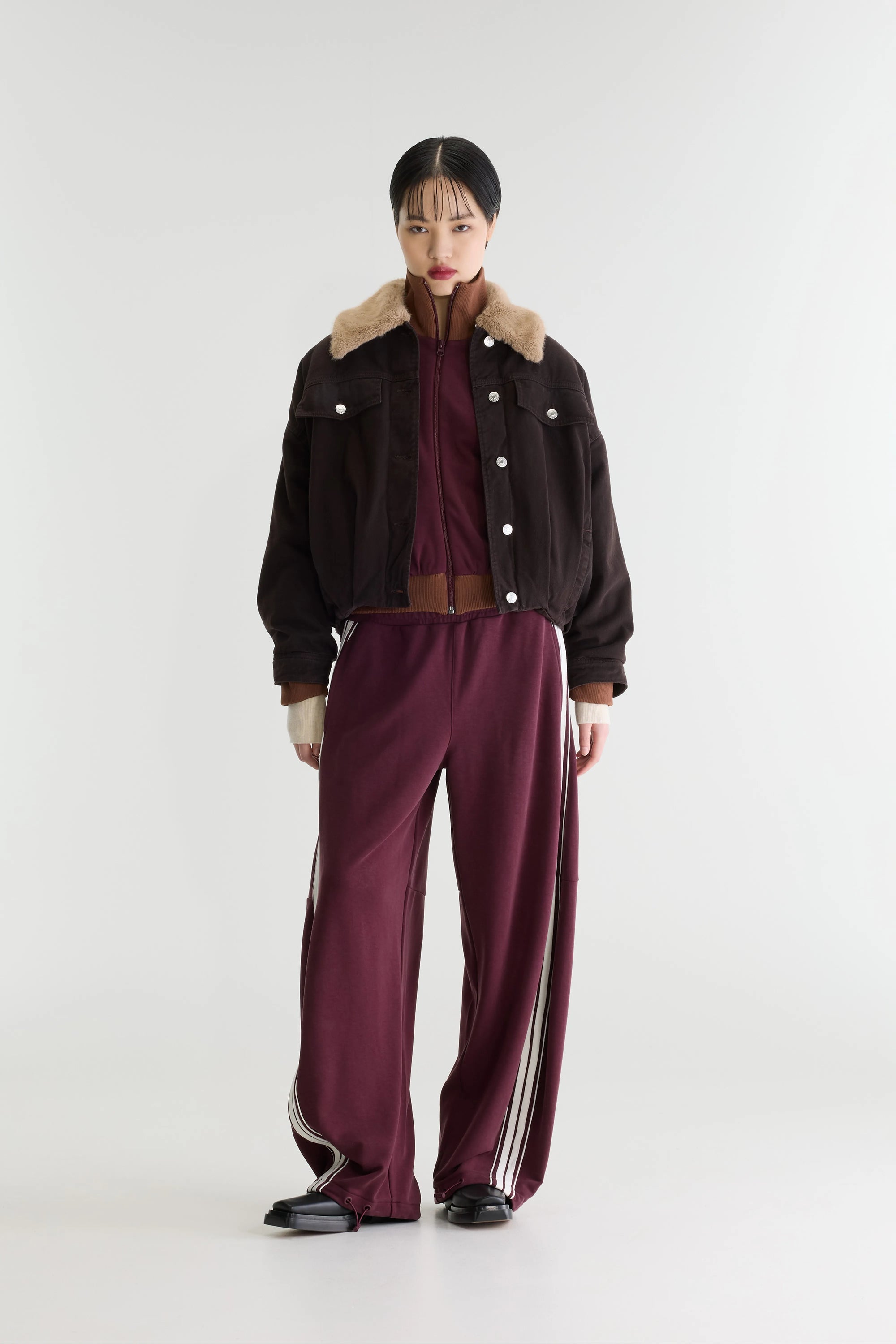 Giacca Pias Denim Donna Dark Roast