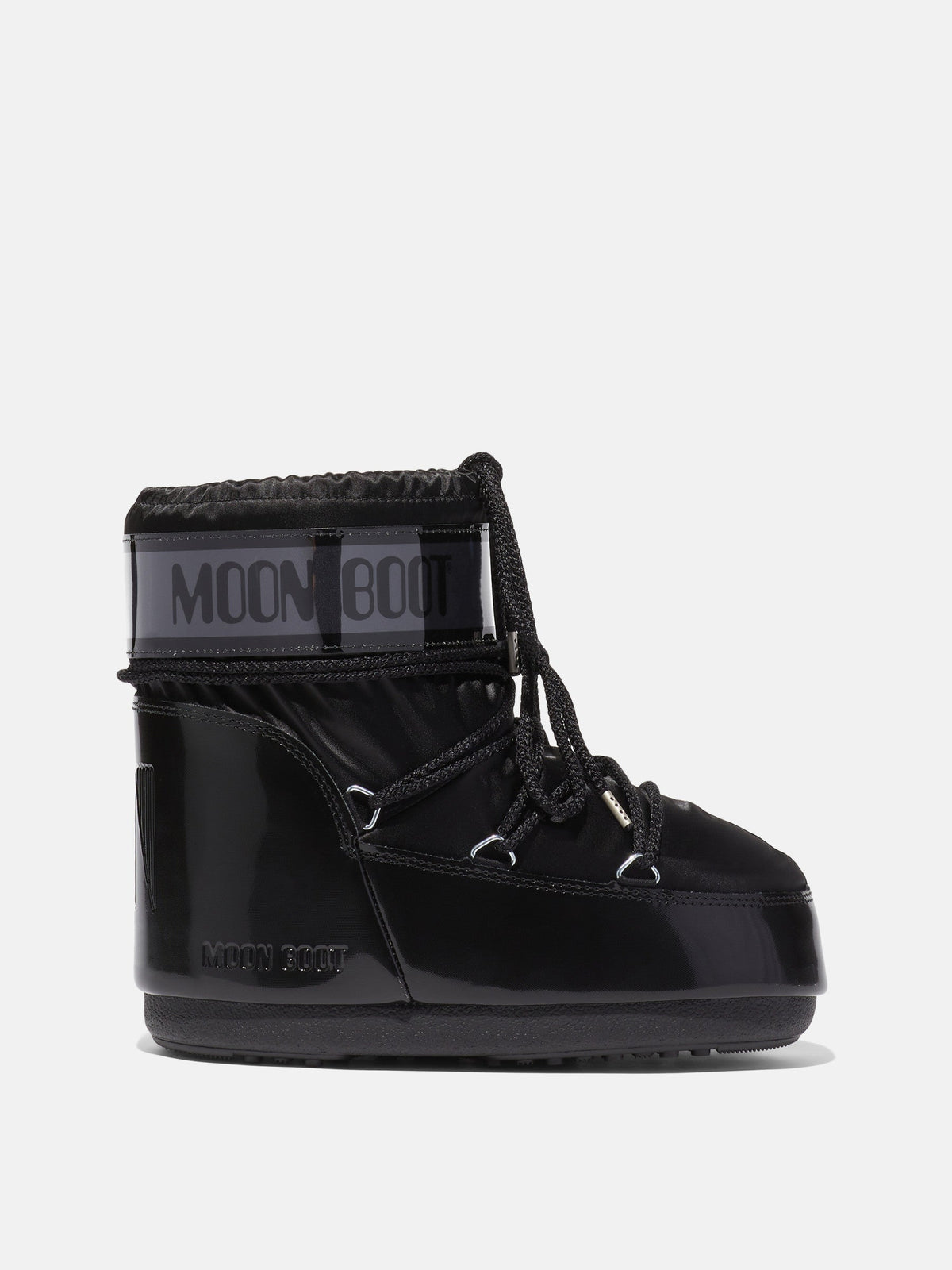 Botines Icon Low Glance Mujer Black