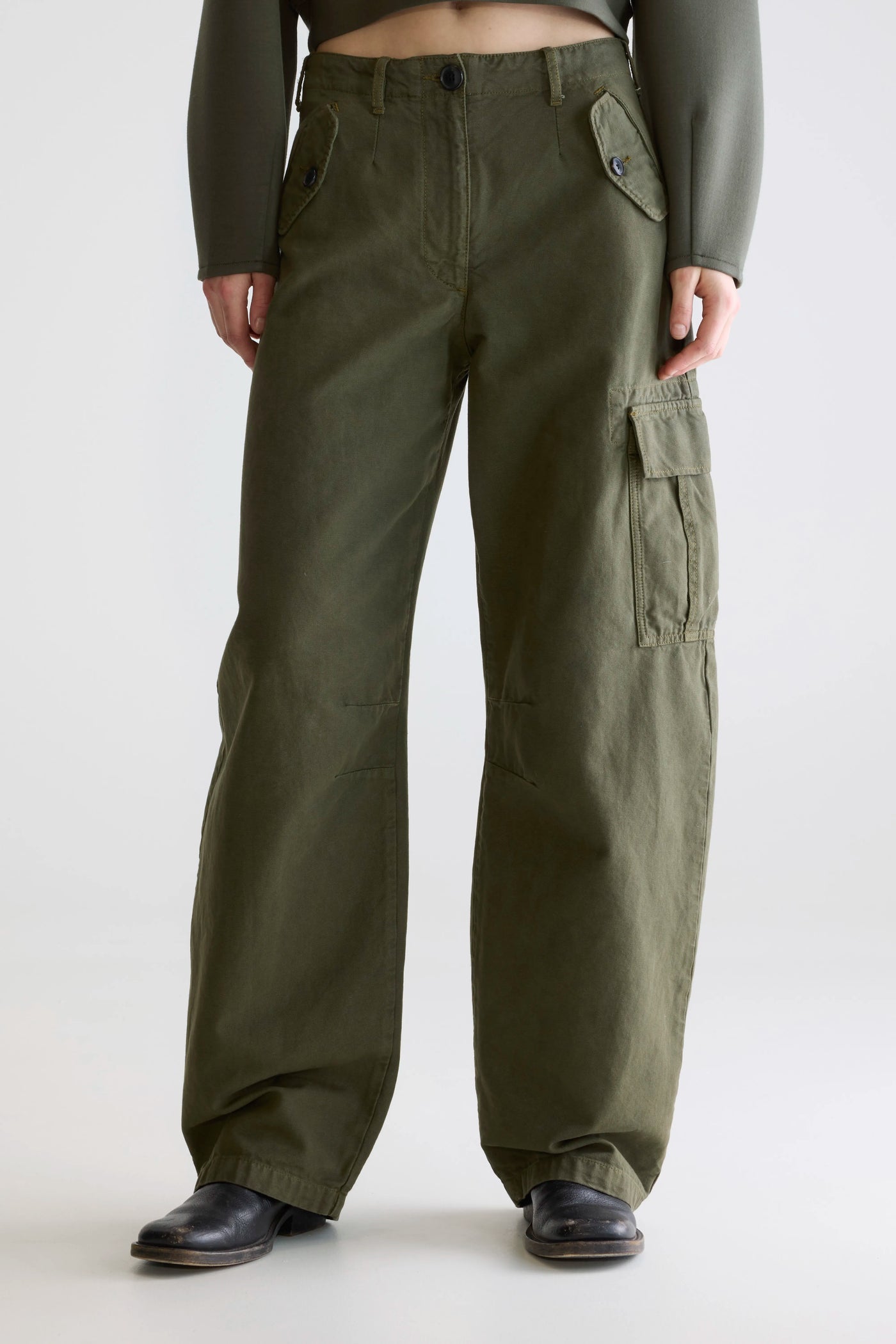 Women's Piazza Trousers Olive