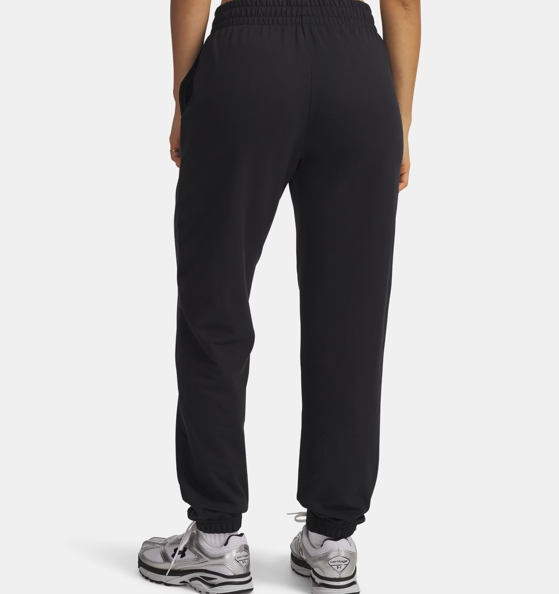 Pantaloni Sport Terry Donna Black