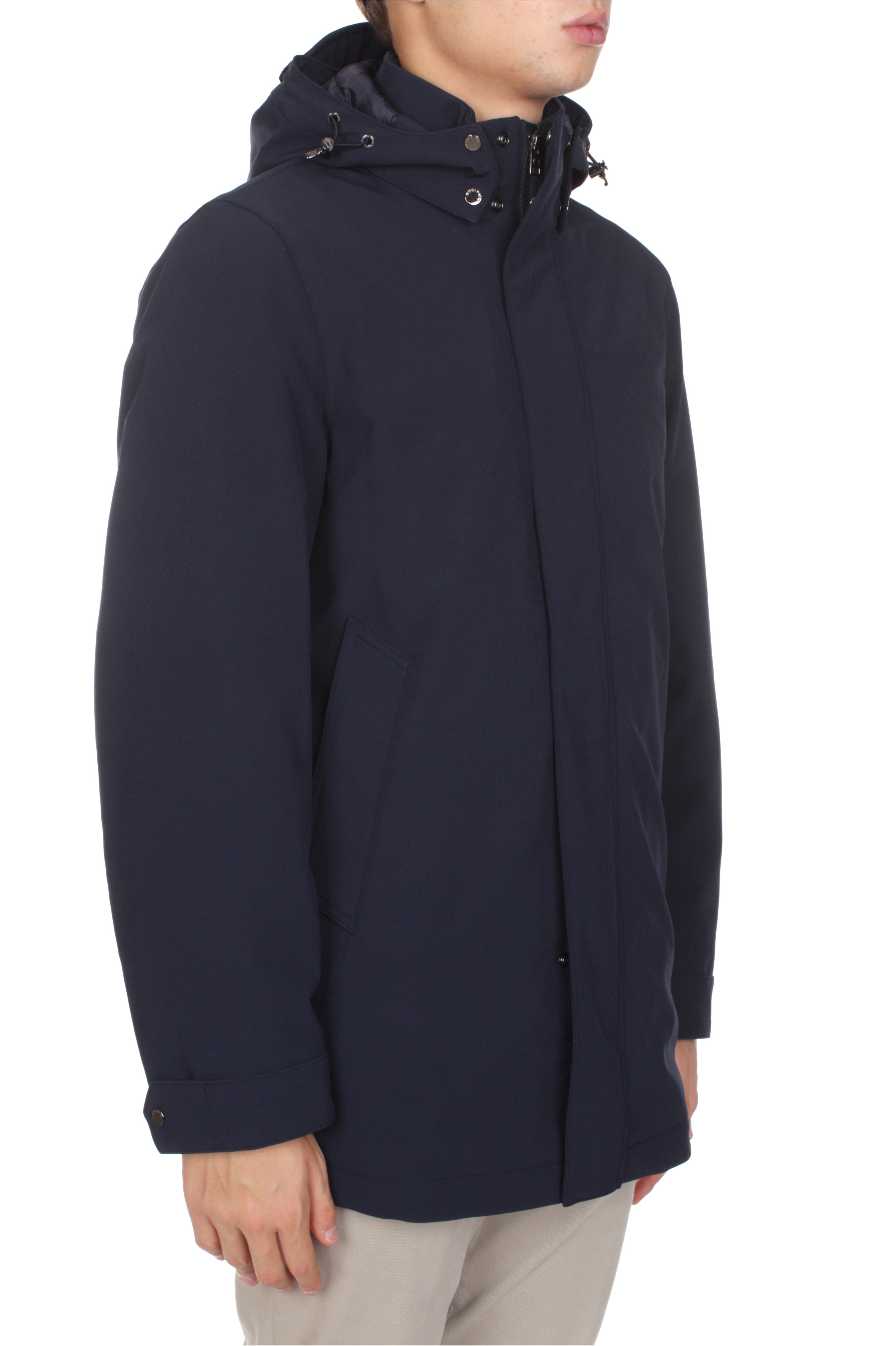 Giacca Soft Shell Barrow Uomo Melton Blue