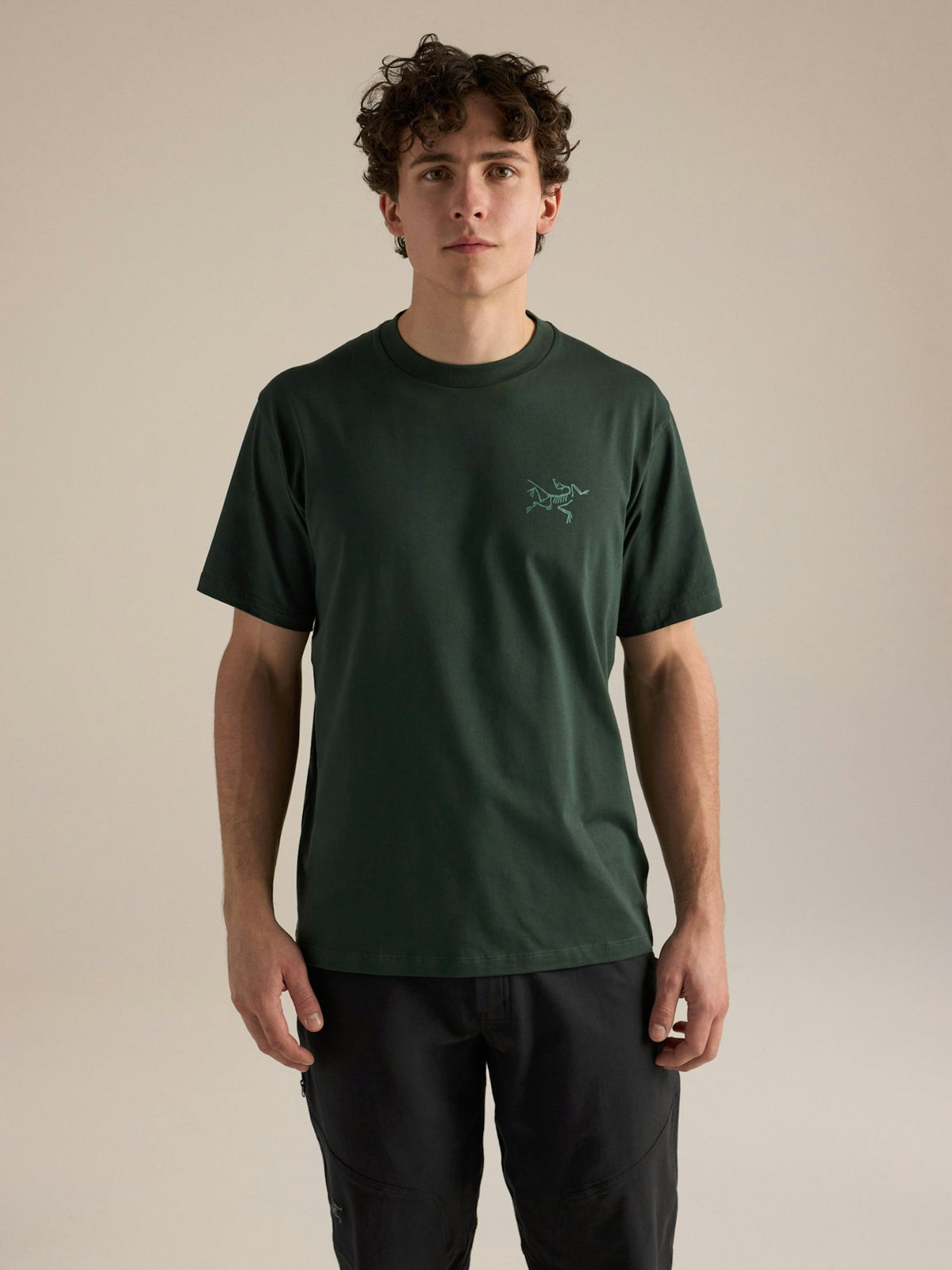 T-shirt Kragg SL Cotton Uomo Dark Jade