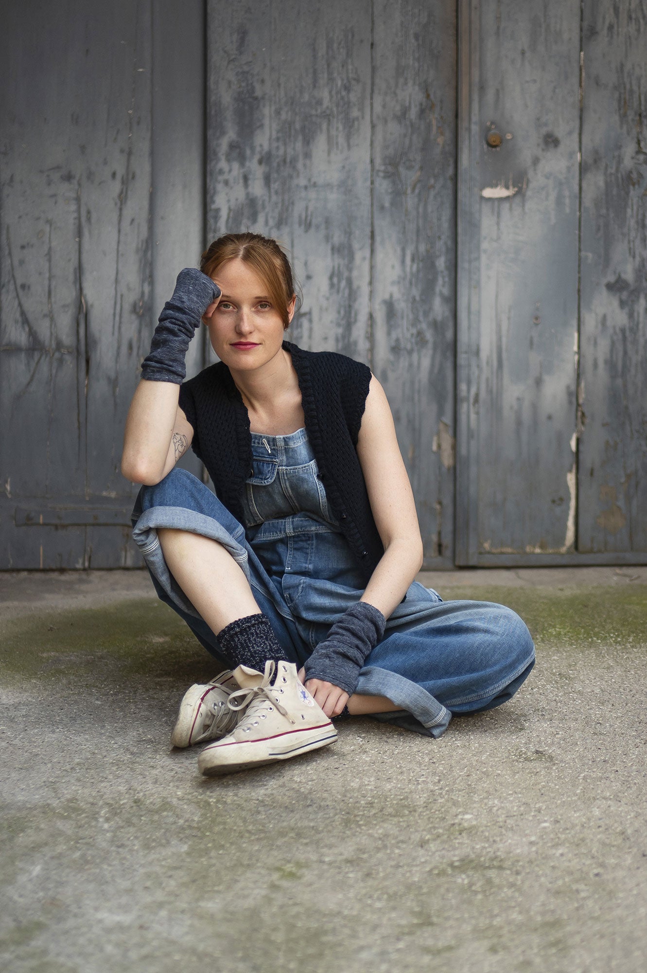 Salopette The 50s Workwear 41 Donna Light Blue