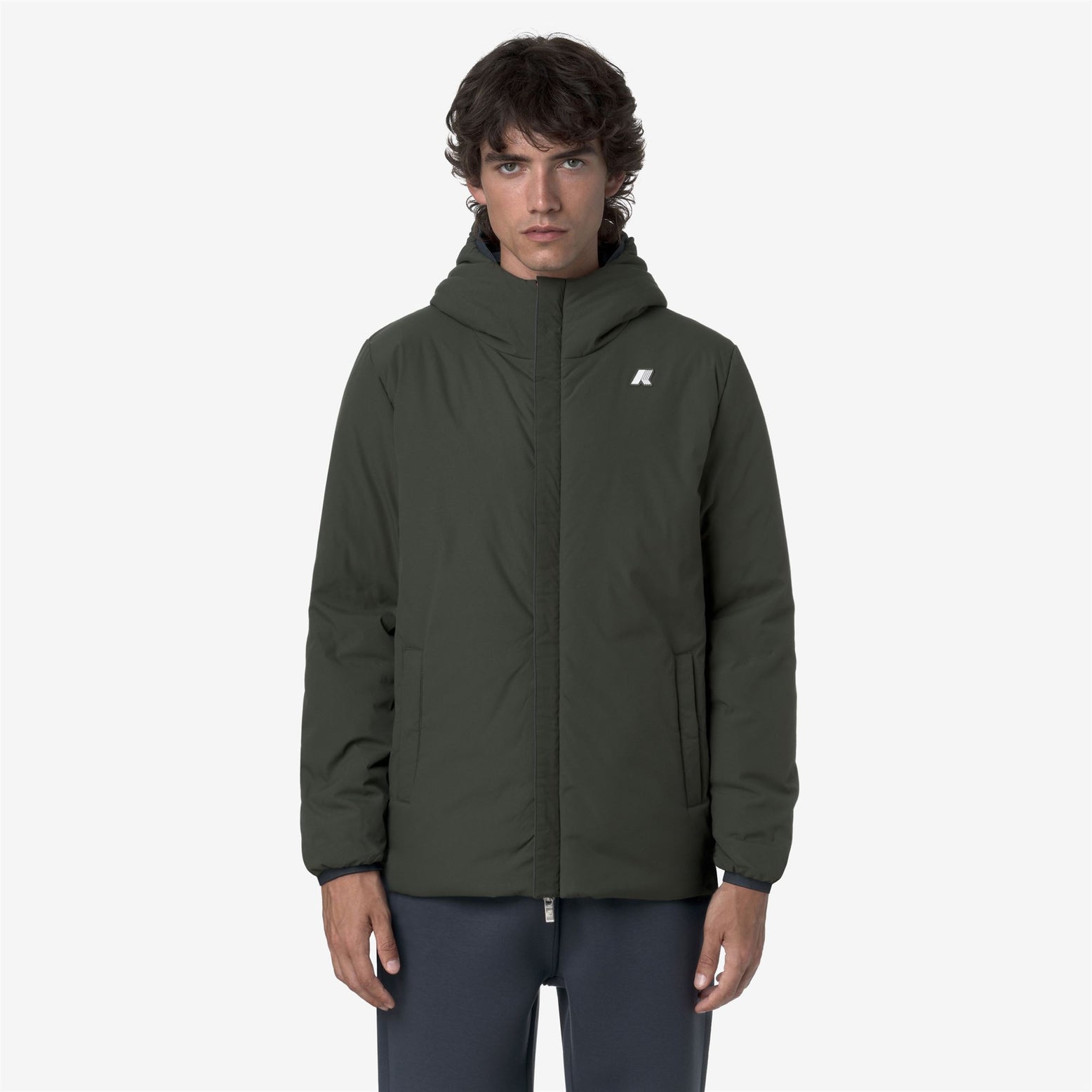 Giacca Jack St Warm Reversible Uomo Blue Airforce/Green Blackish