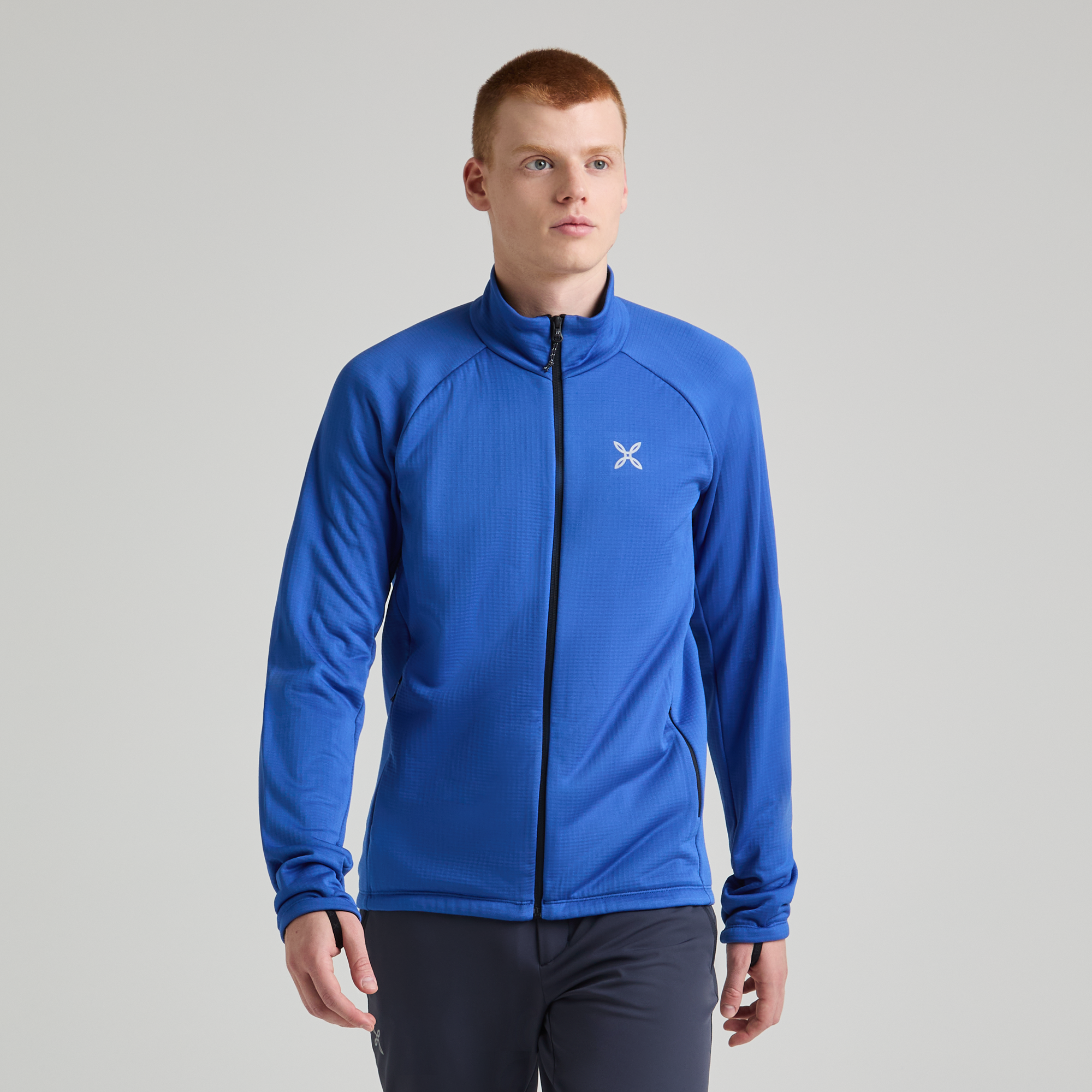Pull Fadis Grid Homme Vibe Green