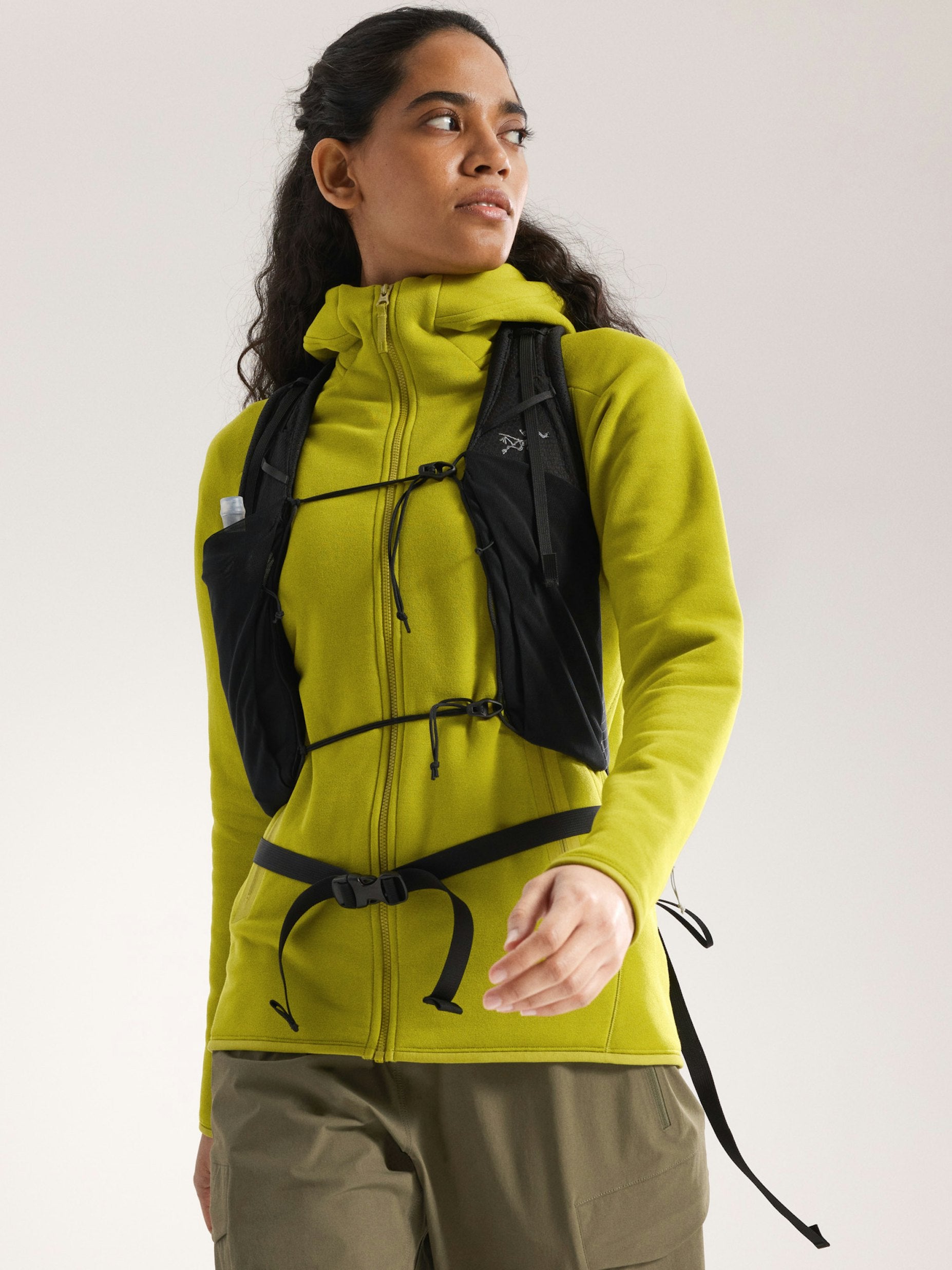 Maglia Kyanite Hoody Donna Olive Moss