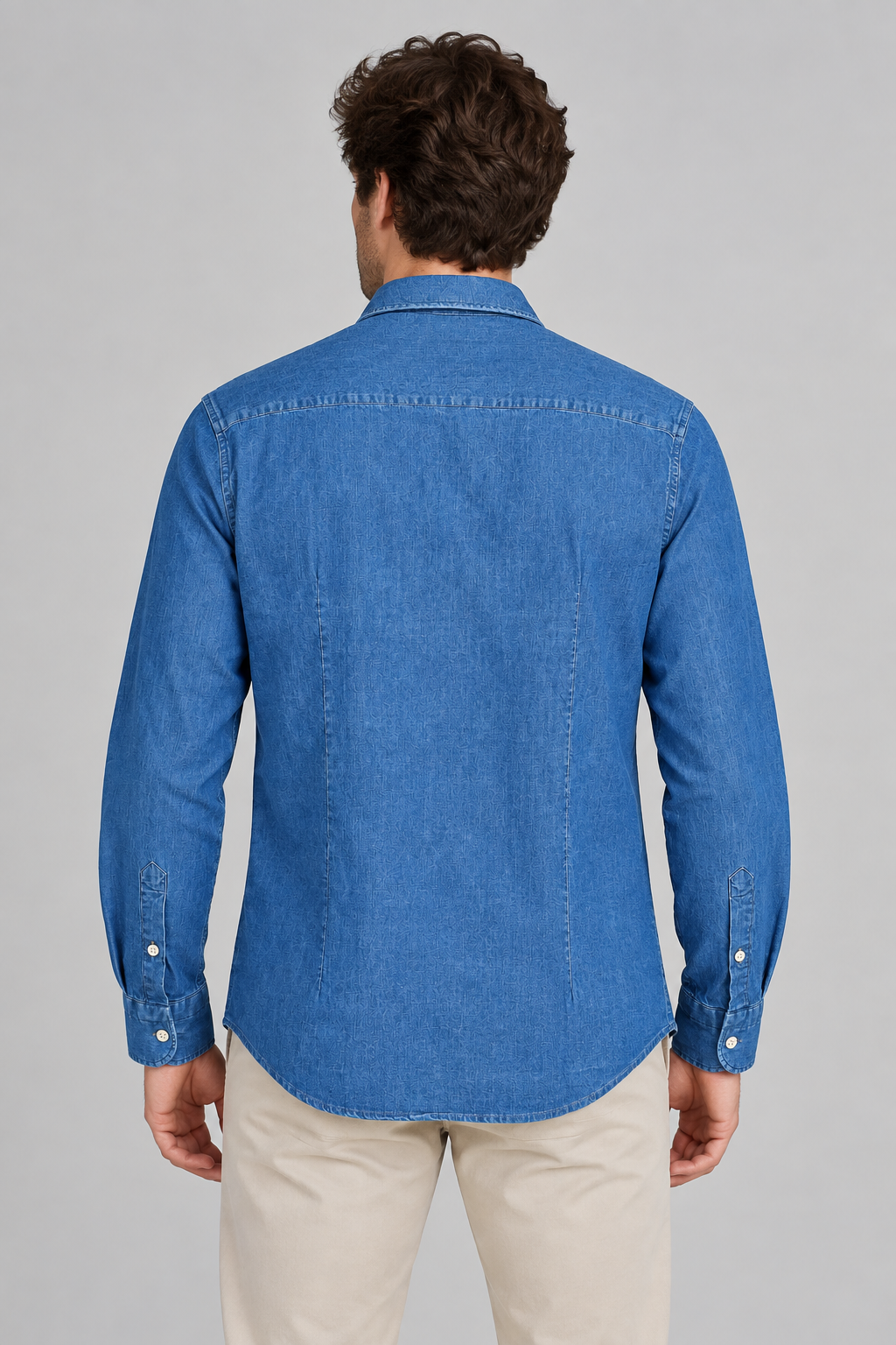 Simo Jeans Mannen Overhemd