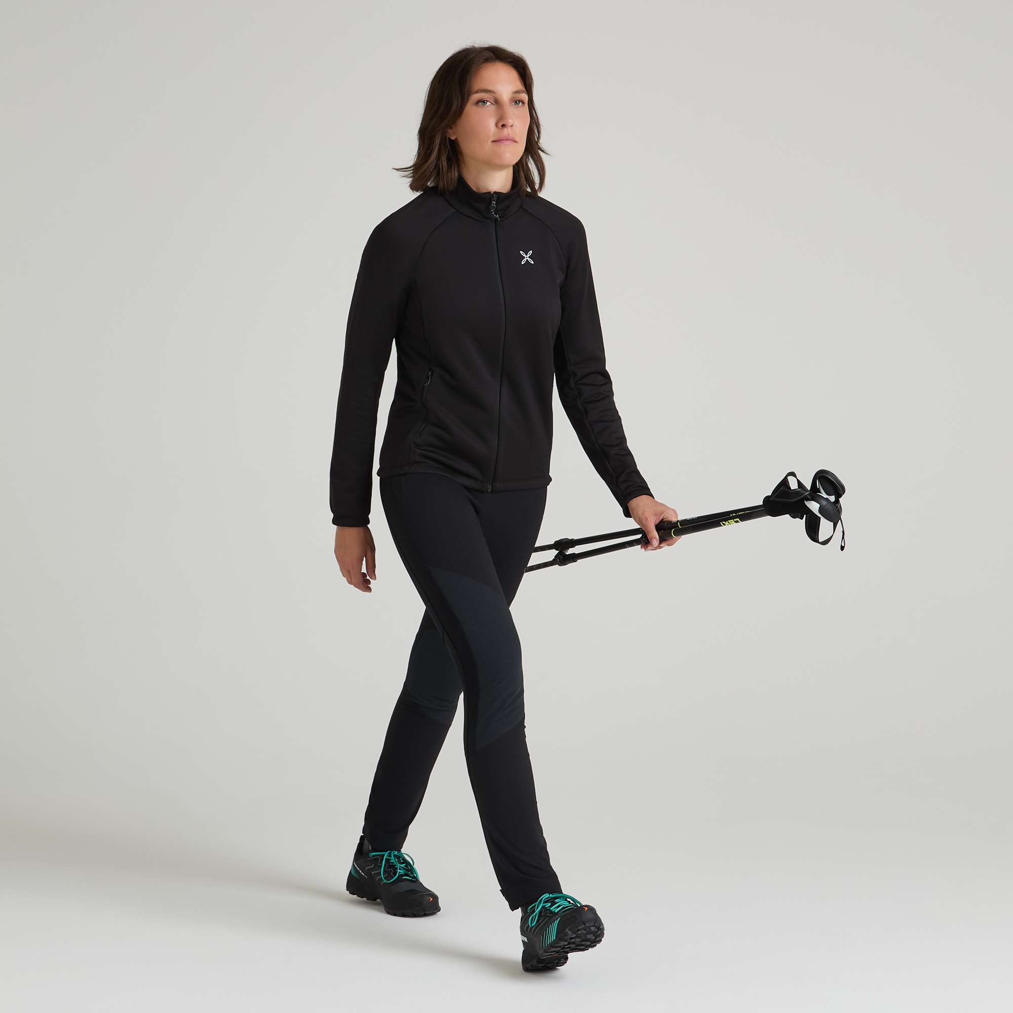 Frau Fadis Grid Pullover Black