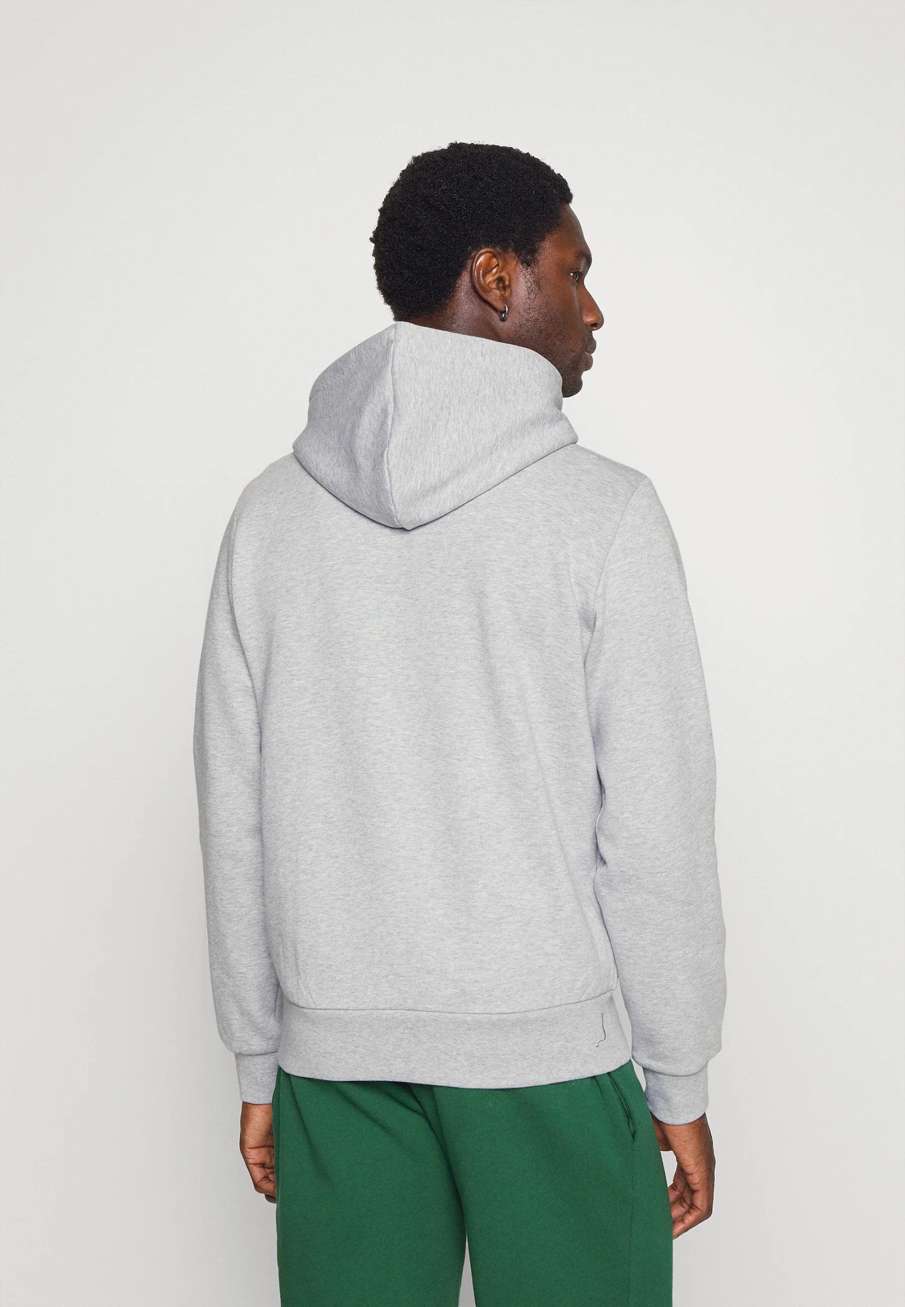 Pull Classic Fit Hoddy Homme Light Grey