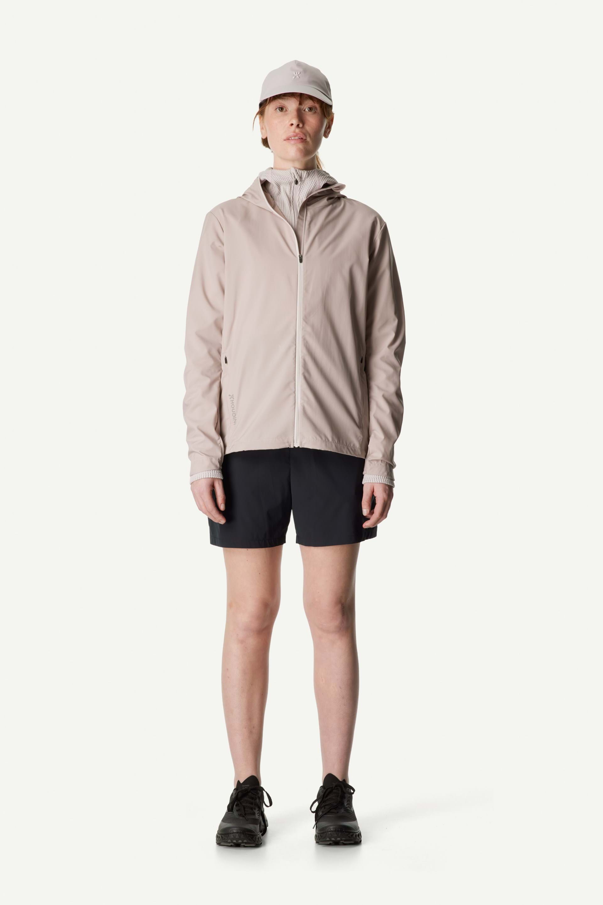 Giacca Pace Trail Houdi Donna Power Pink