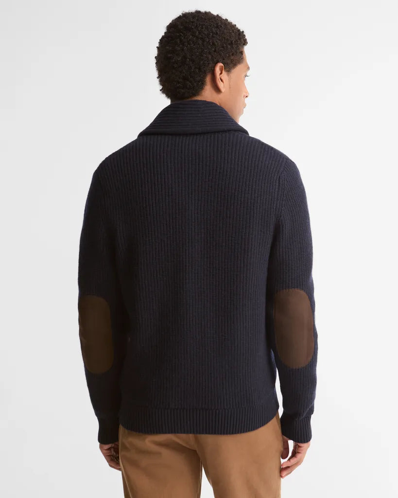 Mann Hartland Strickjacke Navy