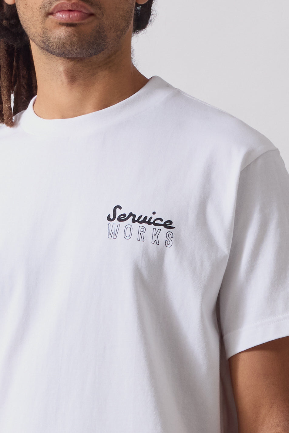 T-shirt Eating Adventures Uomo White