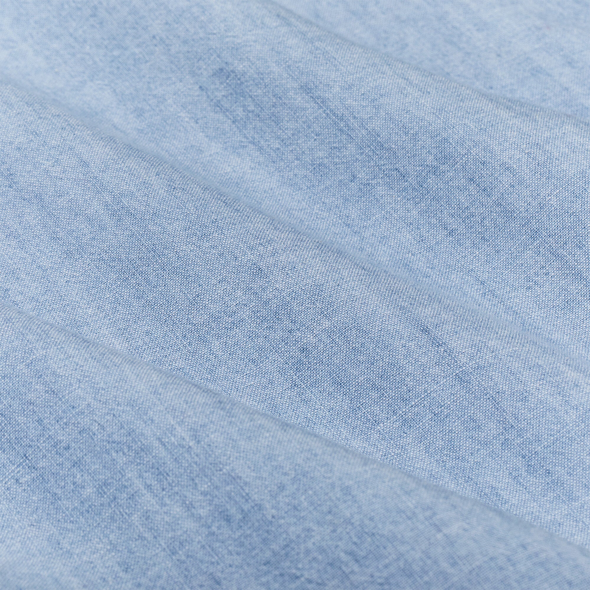 Mann Chambray Cpo Hemd Light Indigo