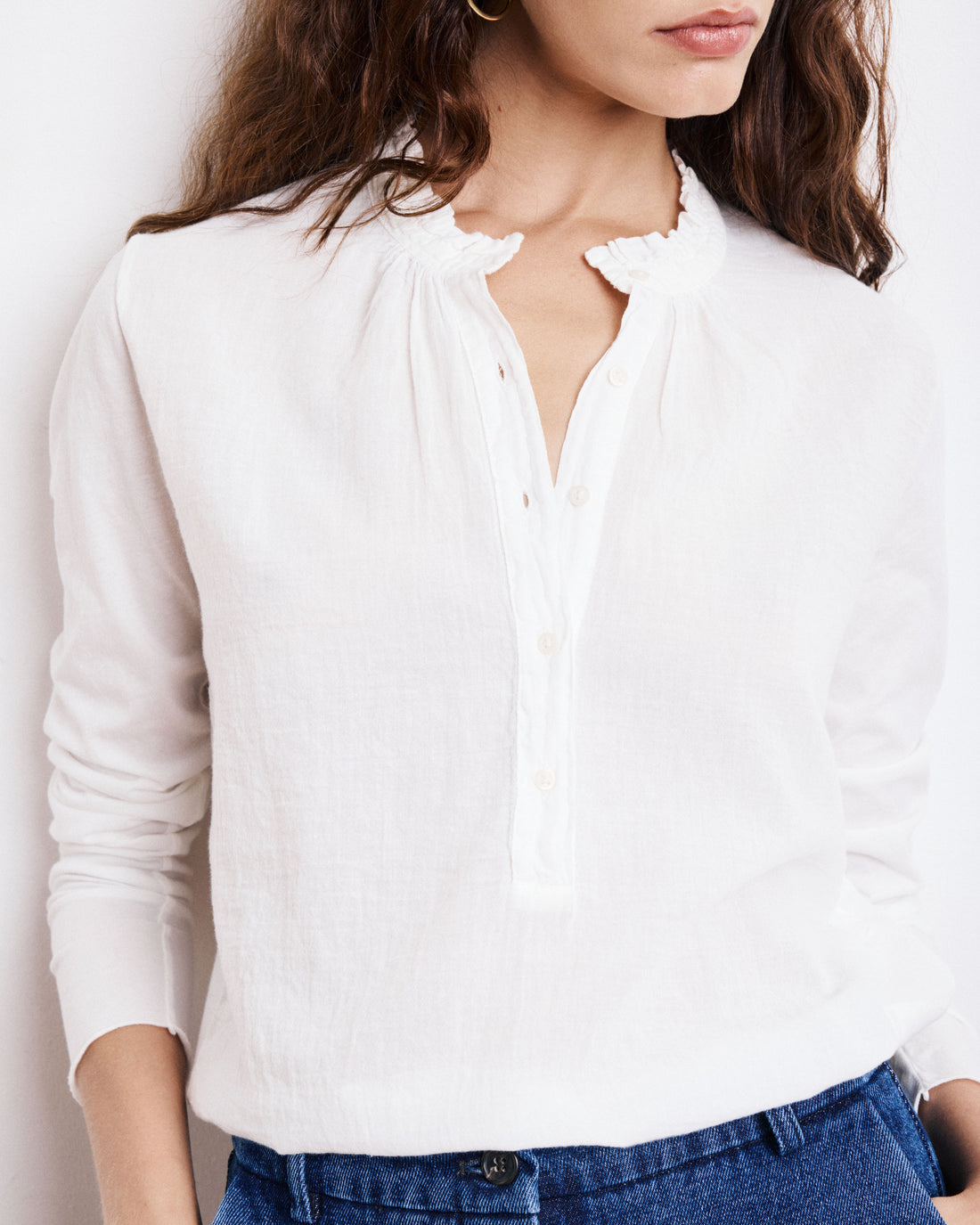 Women's Tumy Shirt Off White