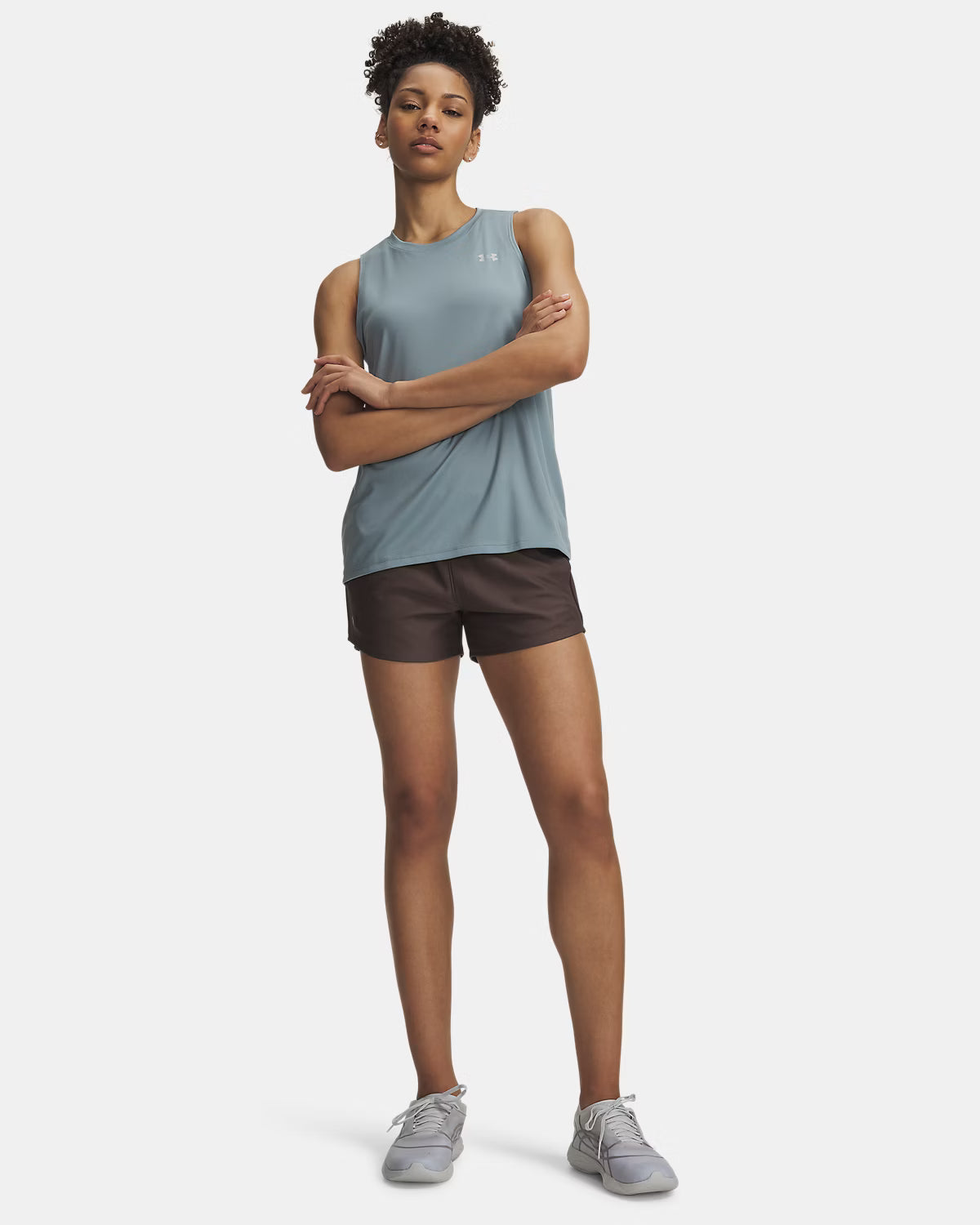Frau Tech Play Up Shorts Peppercorn/Kona Brown