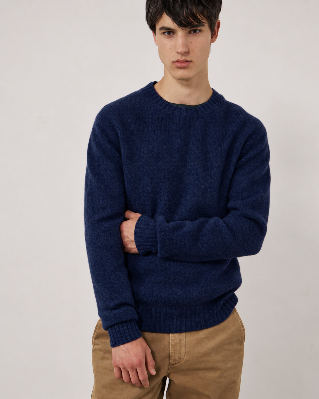 Jersey Shetland Hombre Navy