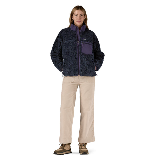 Giacca Classic Retro-X Fleece Donna Sunken Blue
