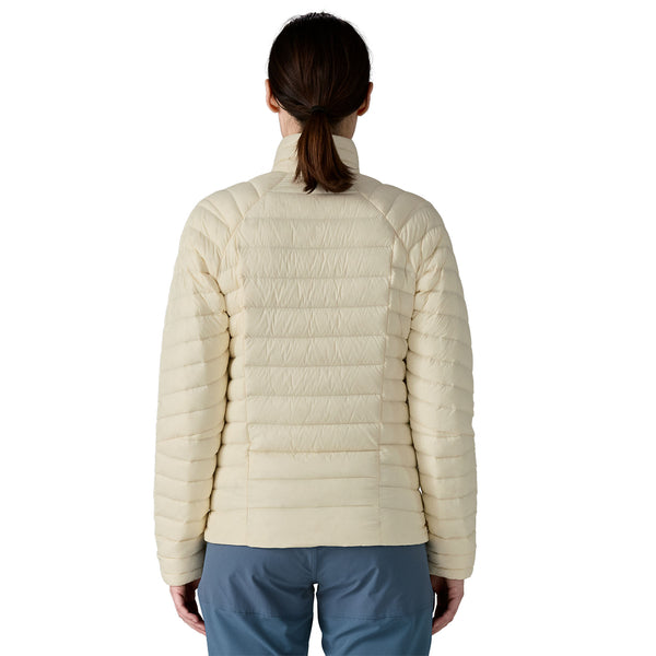 Veste Down Sweater Femme Wool White