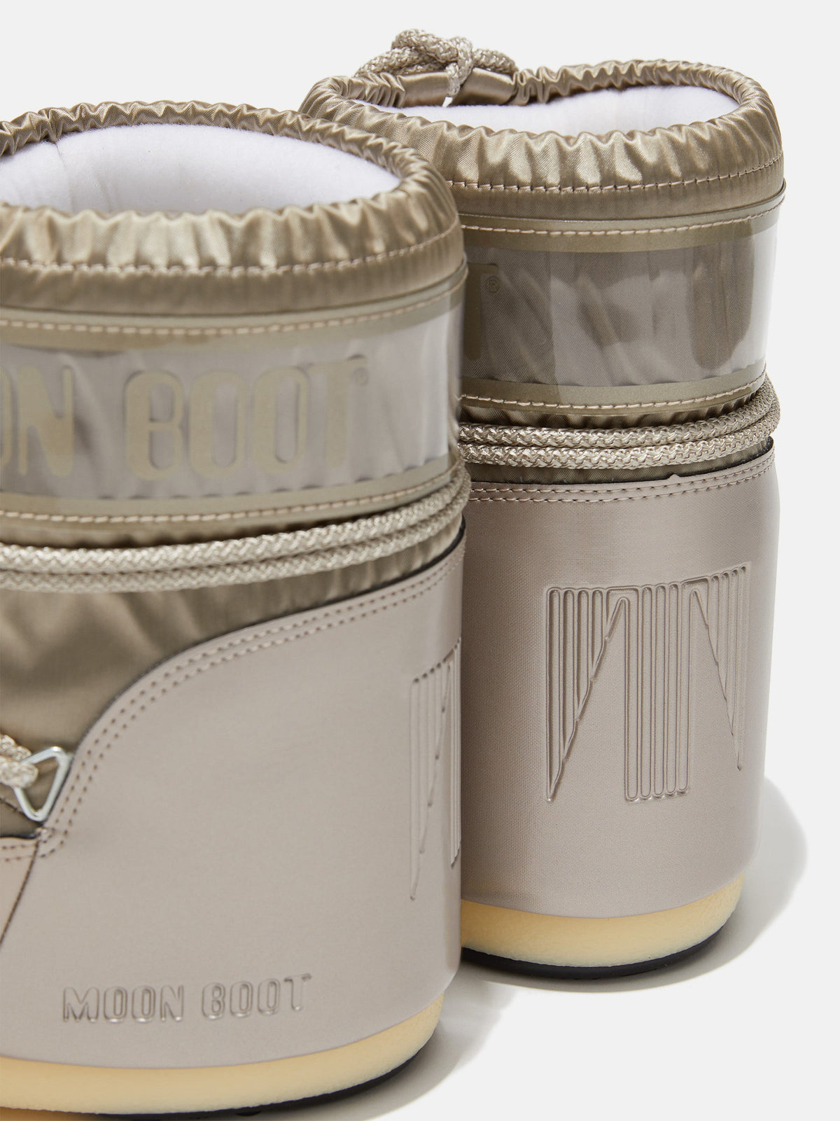 Bottines Icon Low Glance Femme Platinum