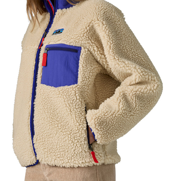 Giacca Classic Retro-X Fleece Donna Dark Natural