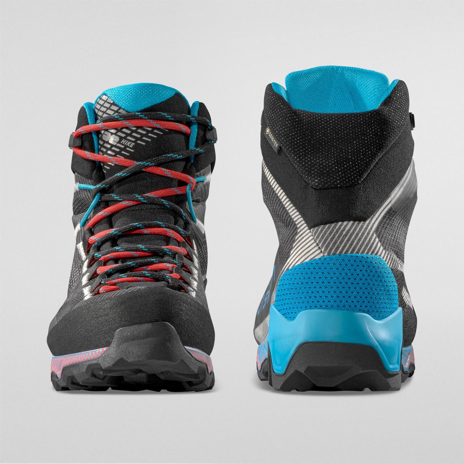 Zapatillas Aproximacion Aequilibrium Hike GTX Mujer Carbon/Malibu Blue