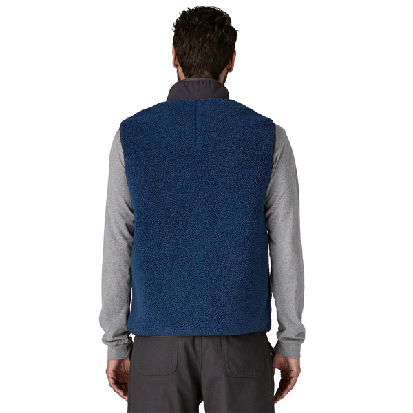 Gilet Classic Retro-X Fleece Uomo Clement Blue