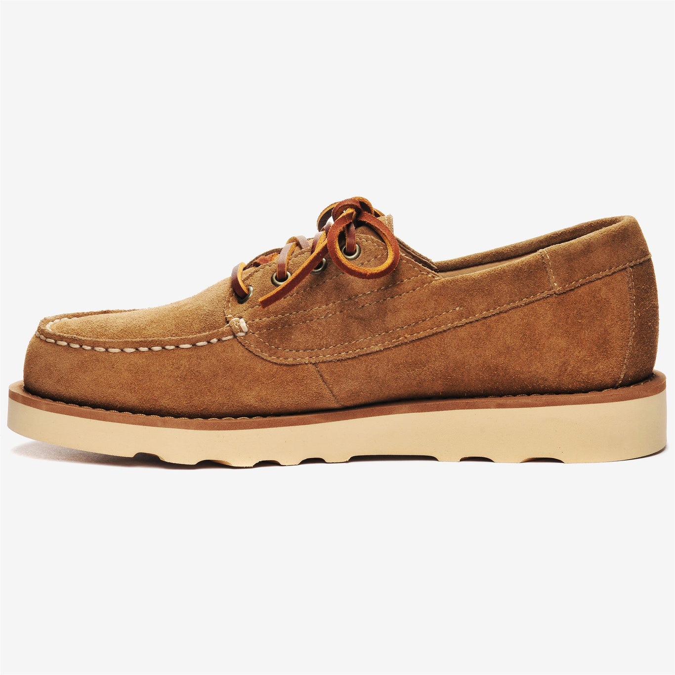 Scarpe Askookfield Suede Uomo Beige Camel - Vista posteriore