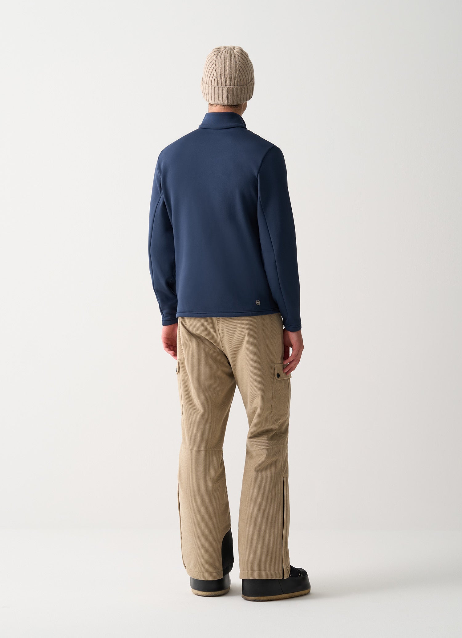 Maglia Stretch Uomo Blu Navy