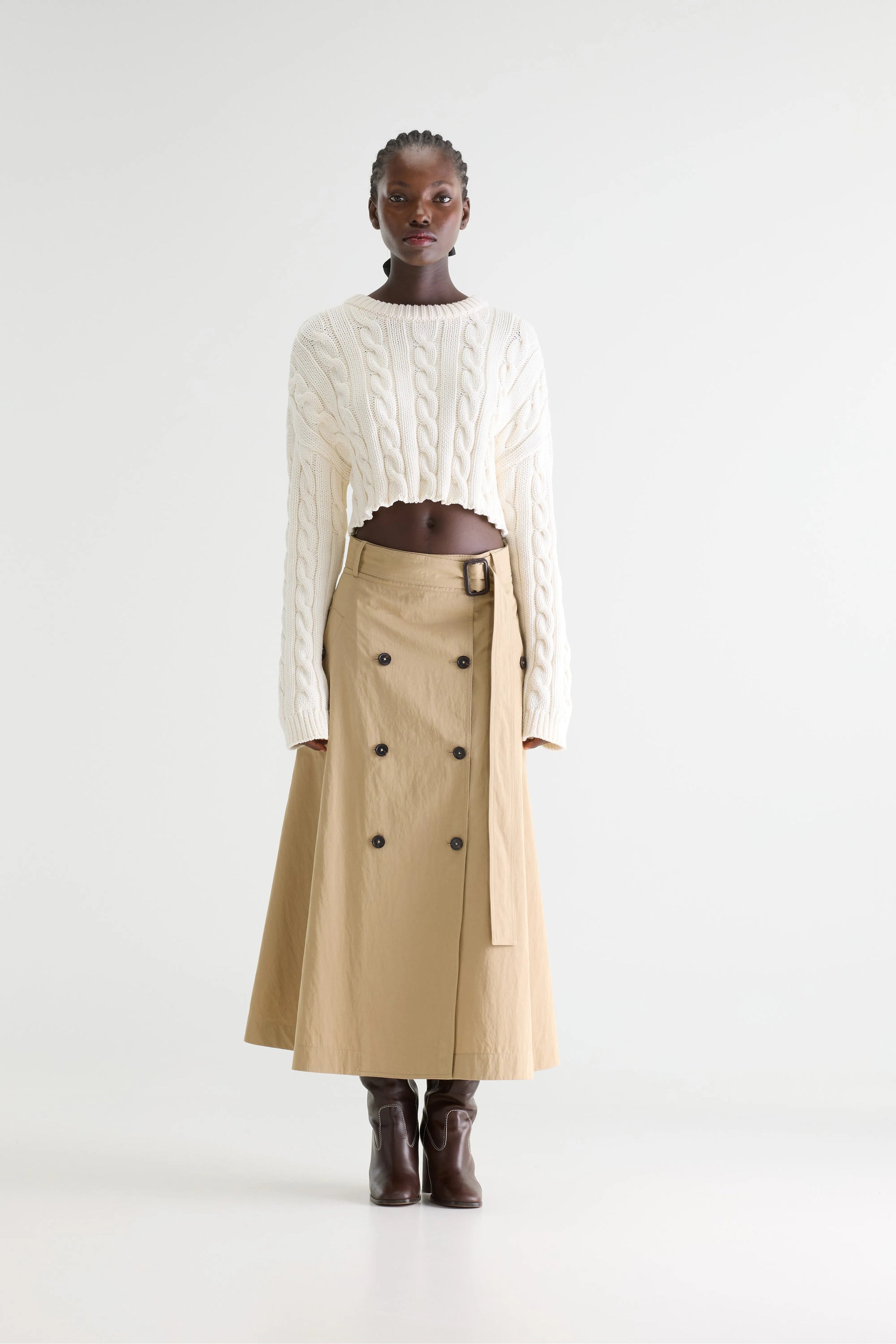 Falda Hettie Mujer Earth