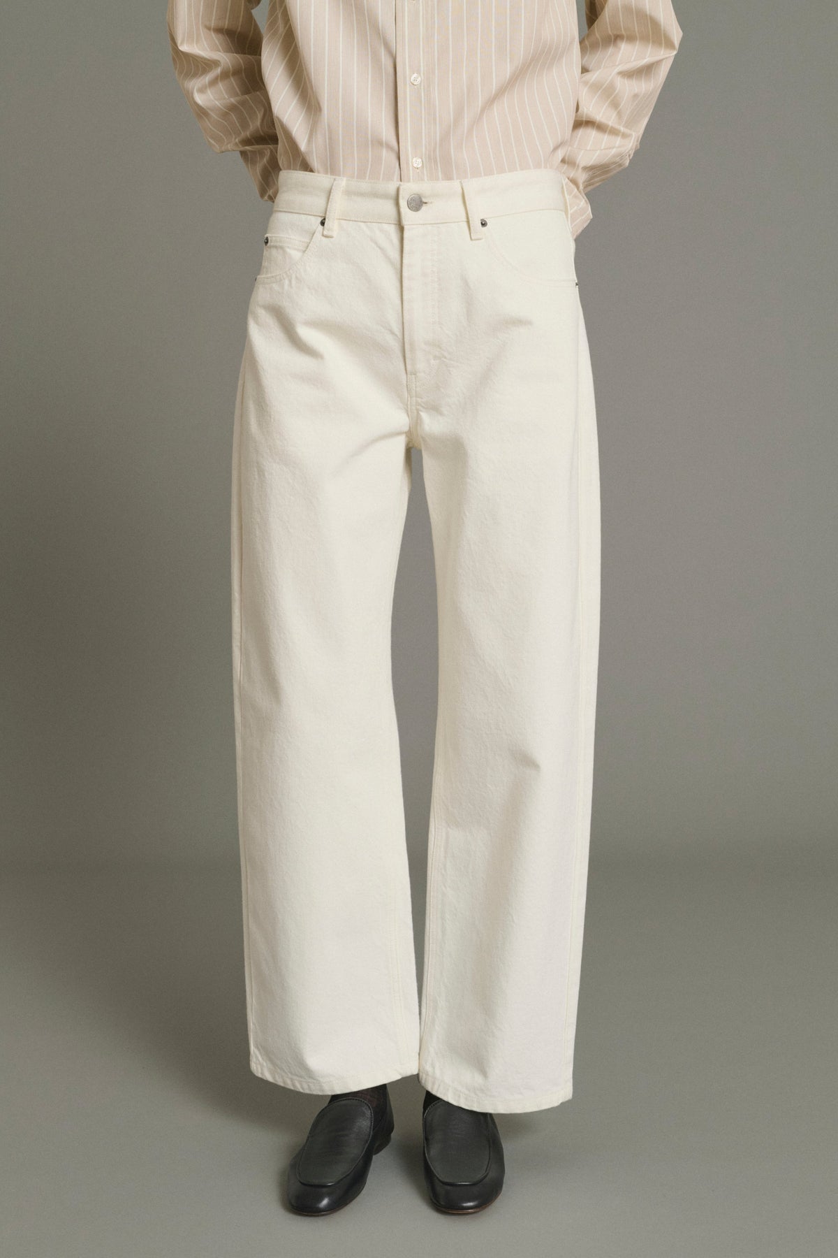 Pantaloni Harrison Donna Ecru
