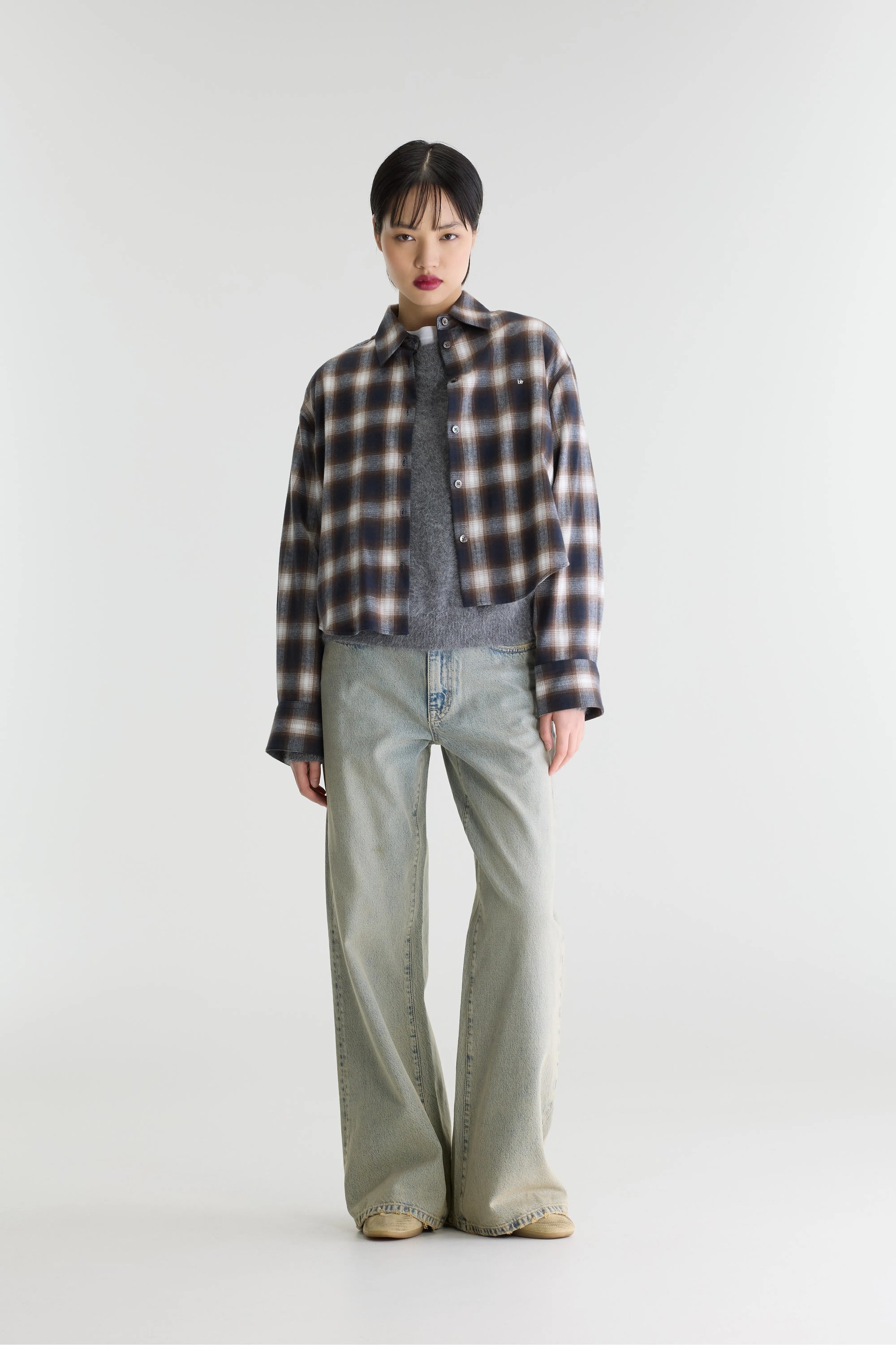 Camisa Johan Mujer Captain/Mocca/Natural