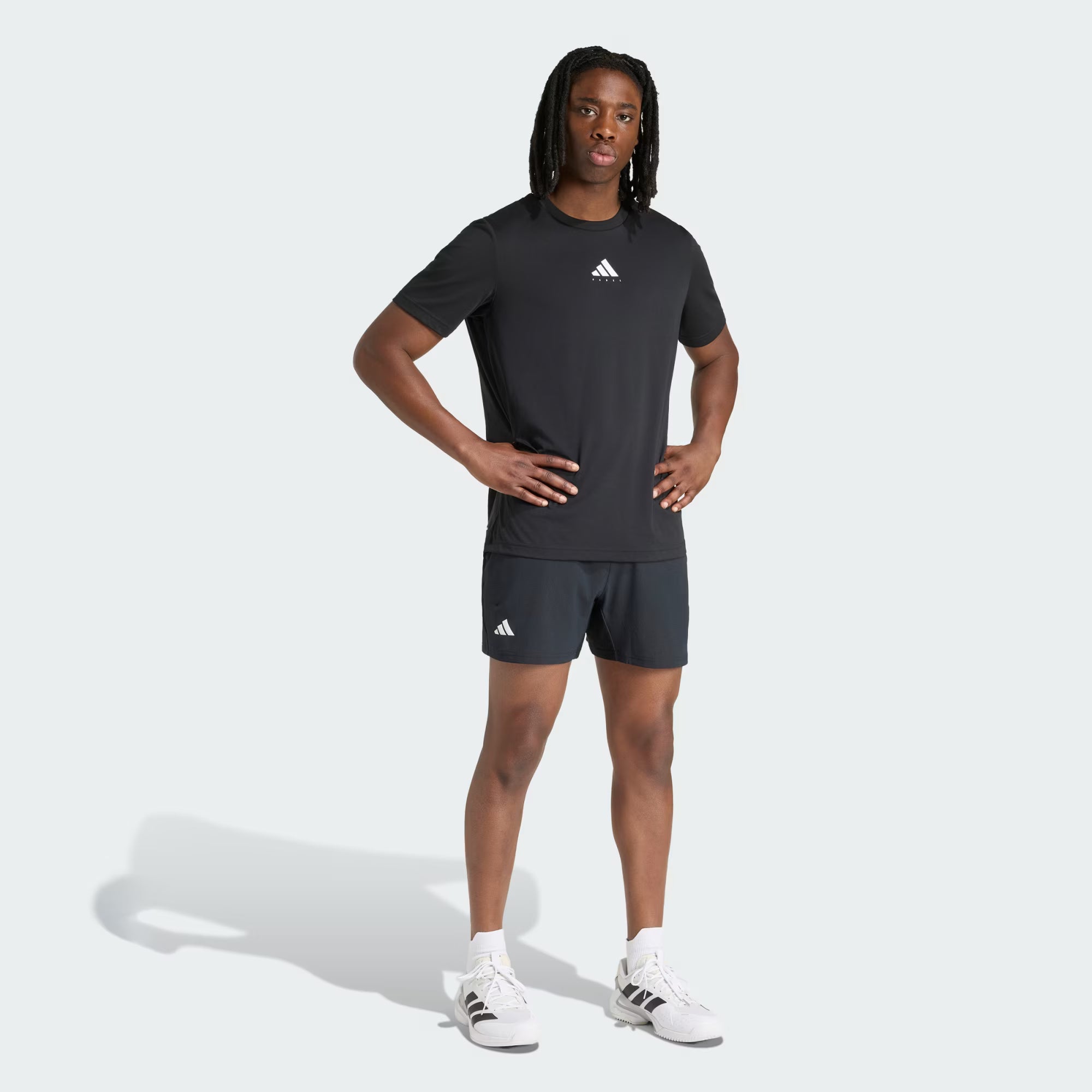 Men's Grafica Padel Category T-shirt Black