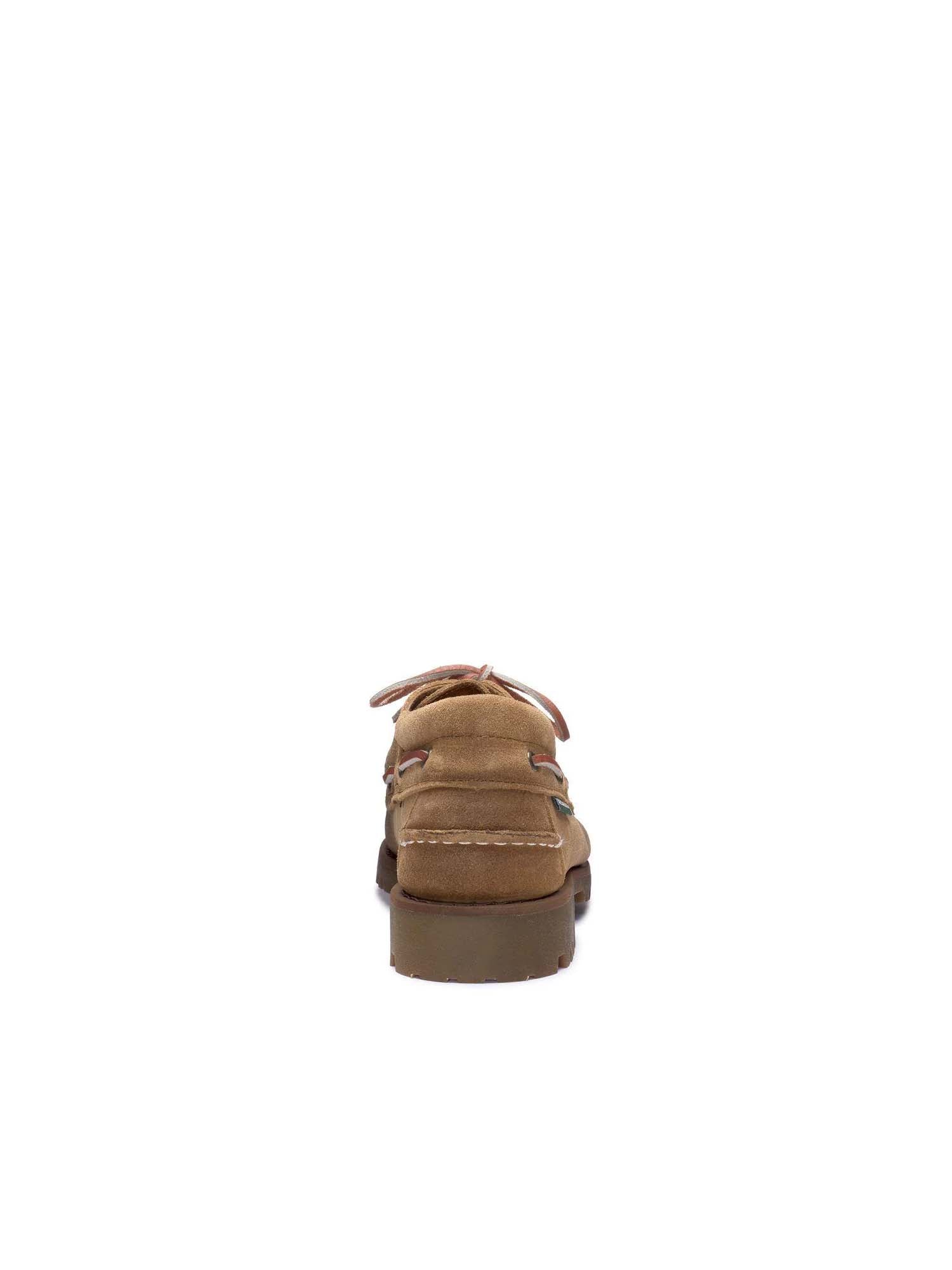 Scarpe Acadia Suede Waxed Uomo Beige Camel - Vista posteriore