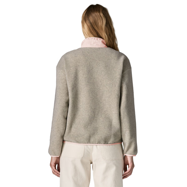 Pull Synchilla Femme Oatmeal Heather/Pink Frost