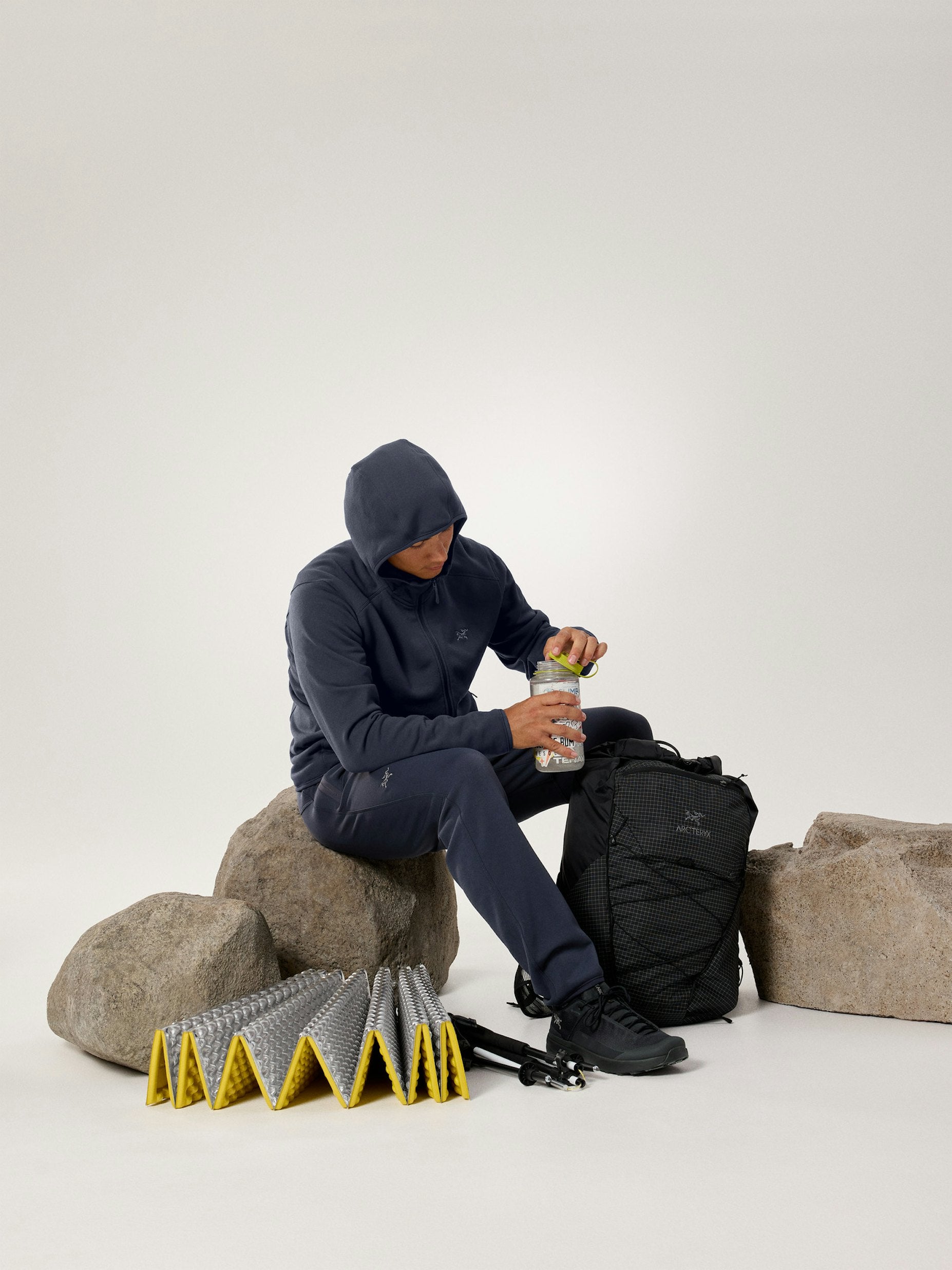 Maglia Kyanite Hoody Uomo Black Sapphire