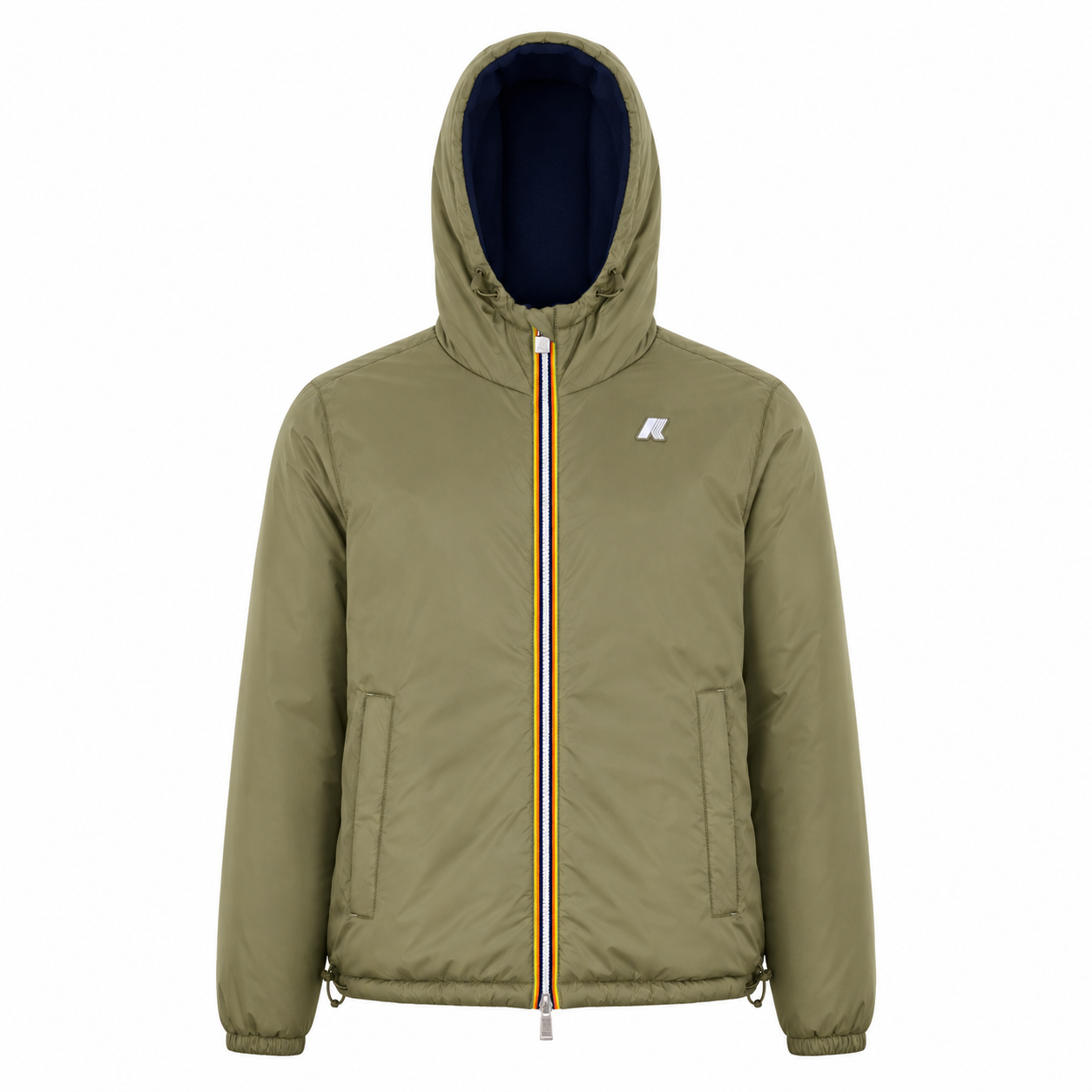 Giacca Jack Spacer Nylon Double Uomo Blue Depth/Green Army