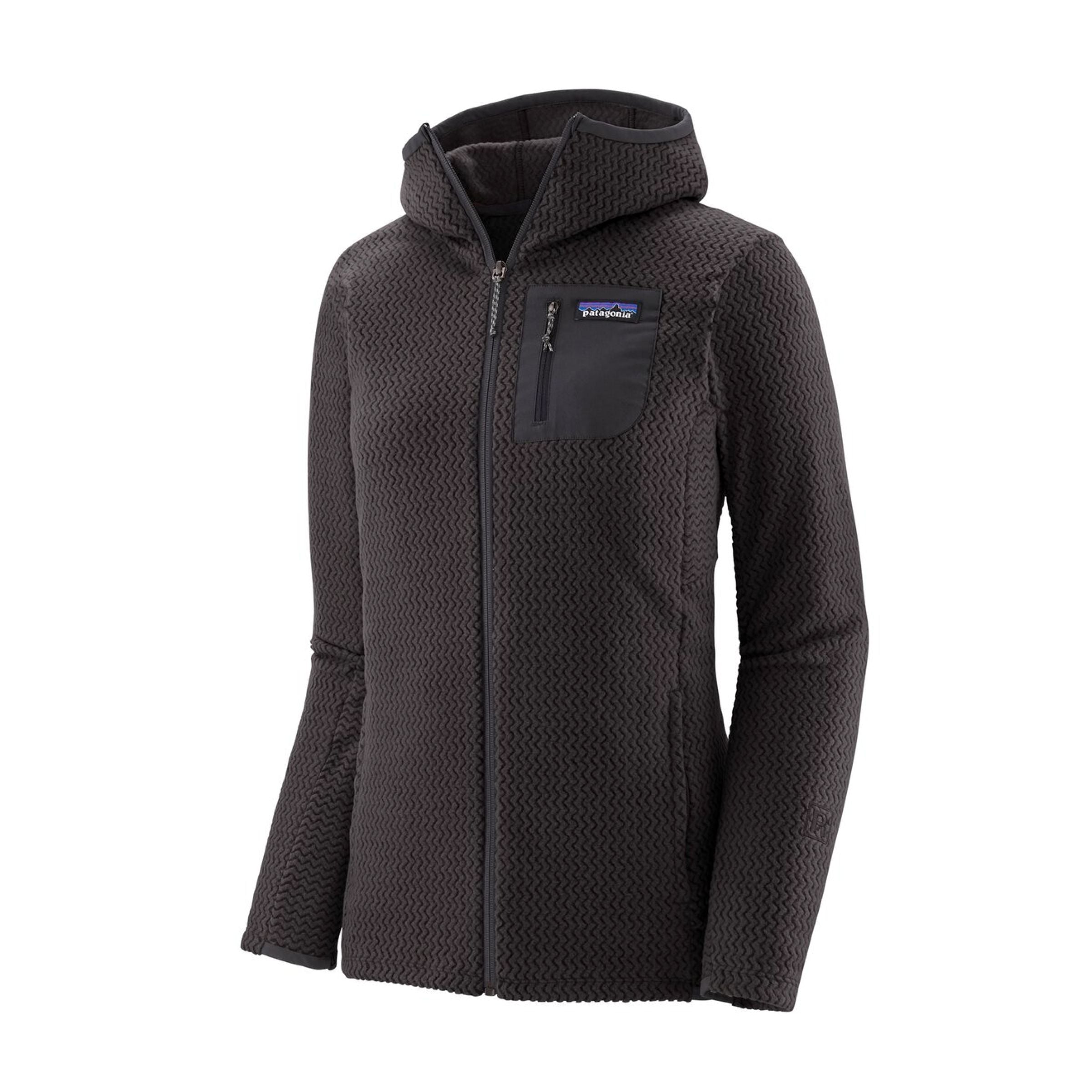 Maglia W's R1 Air Full-Zip Donna Nera