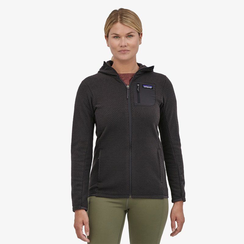 Maglia W's R1 Air Full-Zip Donna Nera