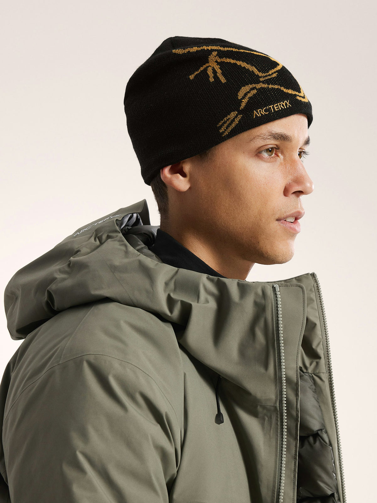 Cap Bird Head Toque 24K Black