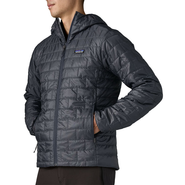 Giacca Nano Puff Hoody Uomo Smolder Blue
