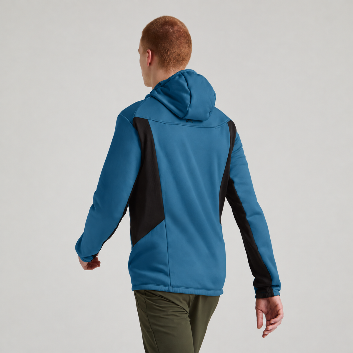 Maglia Pulse Hooded Uomo Steel Blue