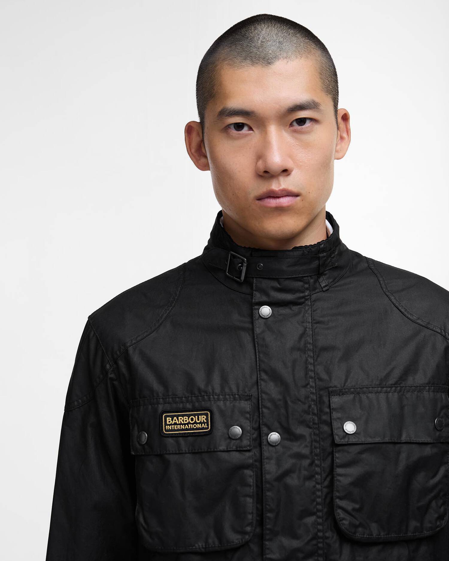 Giacca Wax Merton Uomo Classic Black