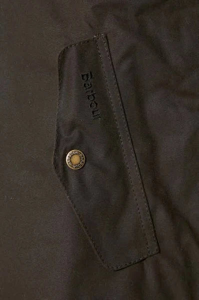 Veste Porton Wax Homme Olive