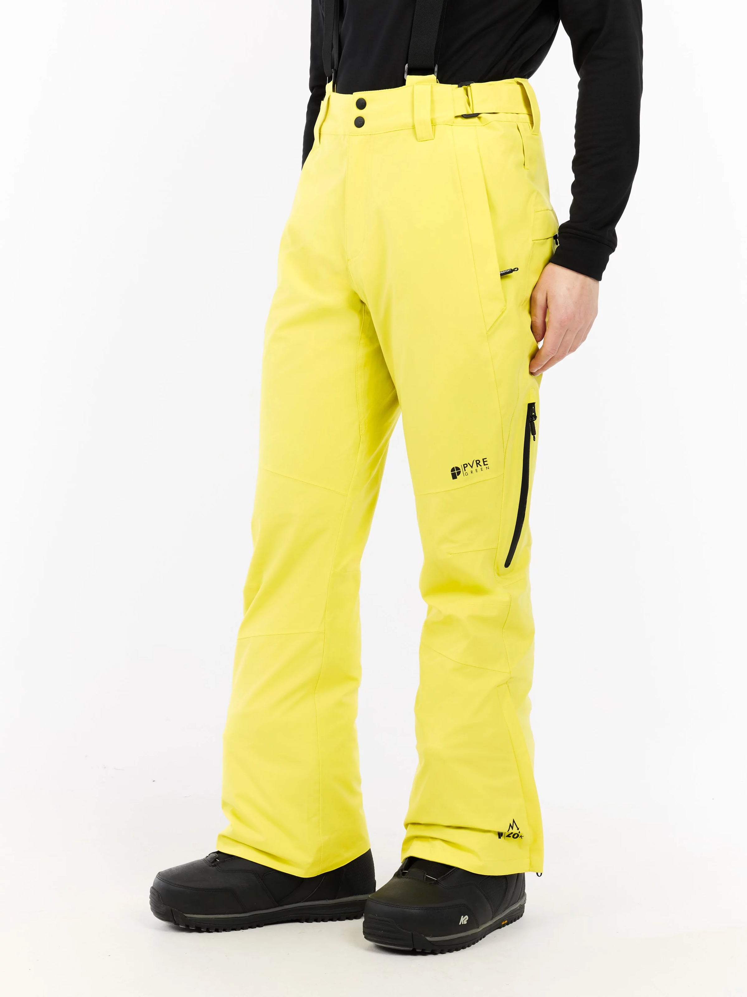 Pantalones Mikado Hombre Lime Splash