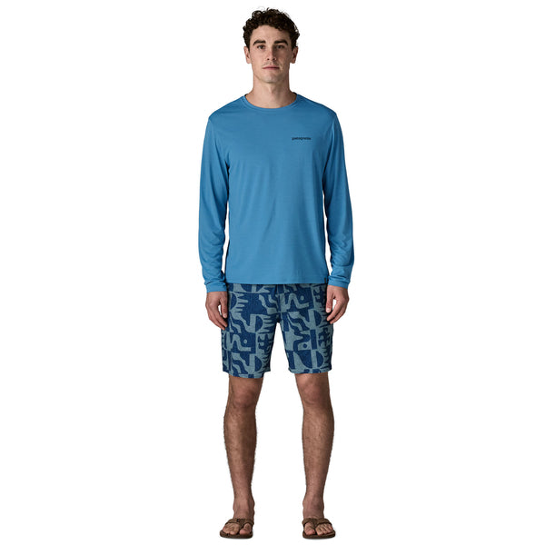 T-shirt Manches Longues Cap Cool Daily Homme Shore Blue/Light Shore Blue