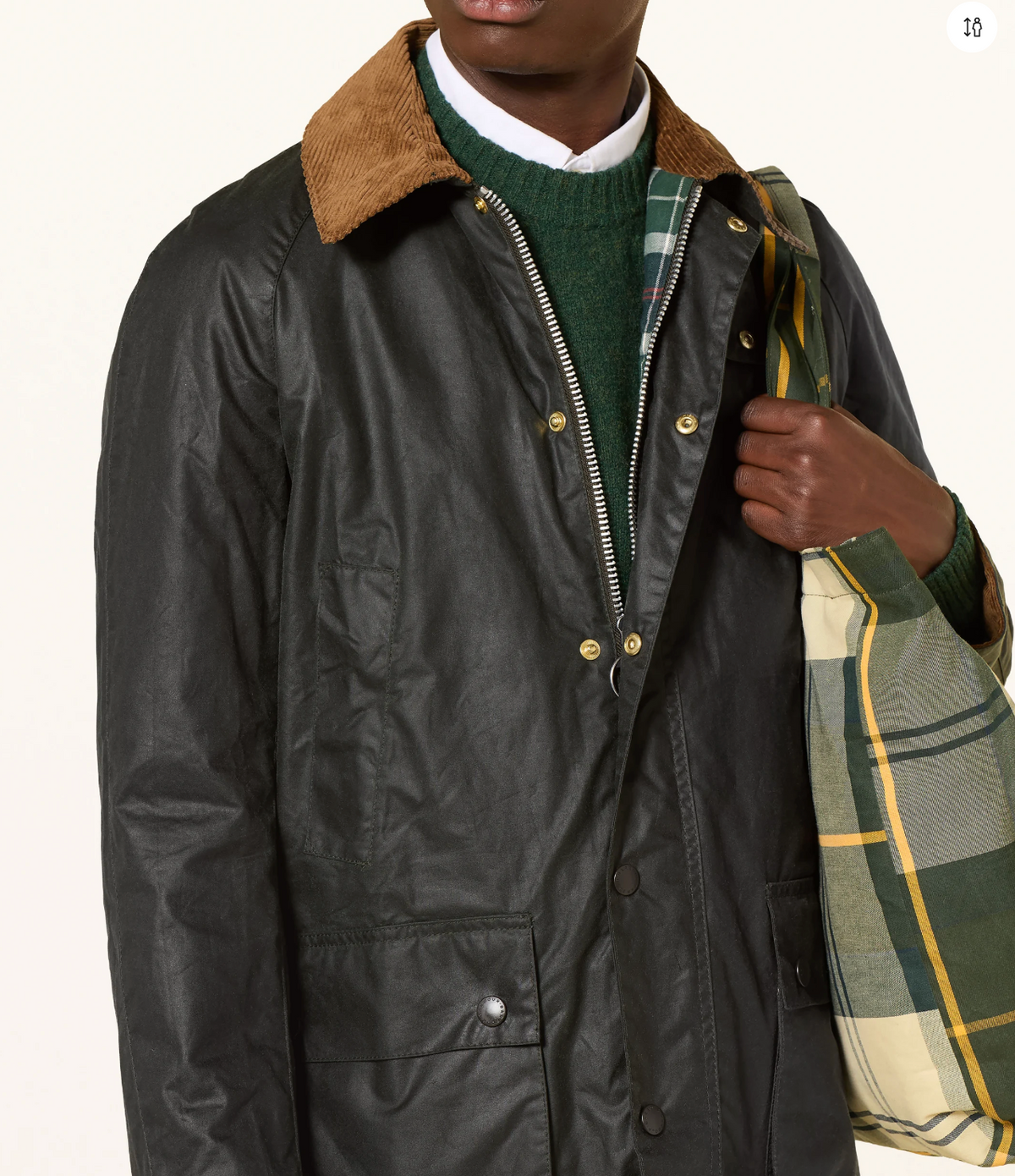 Veste Festive Ashby Homme Sage