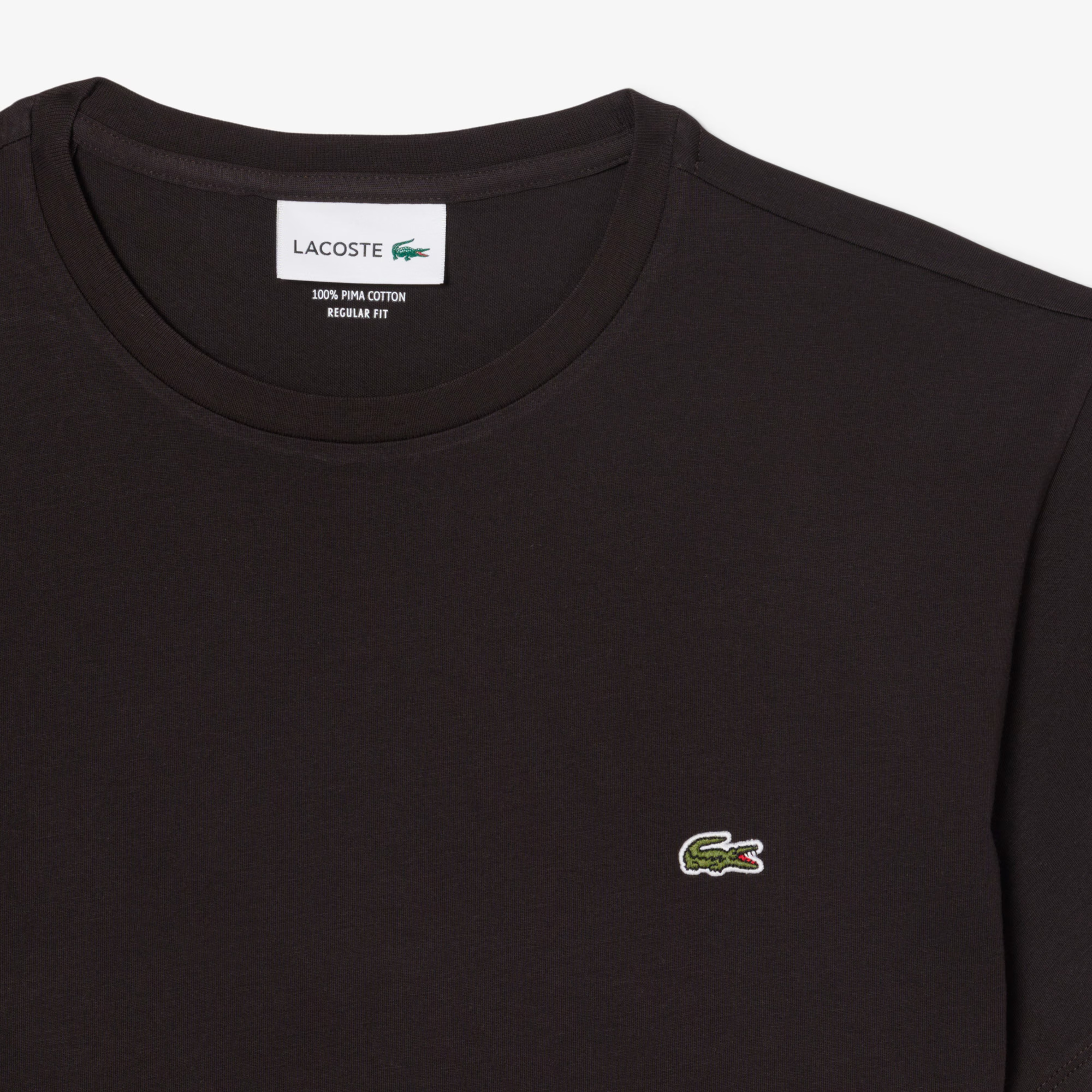 Mann Classic In Pima T-shirt Brown Dark