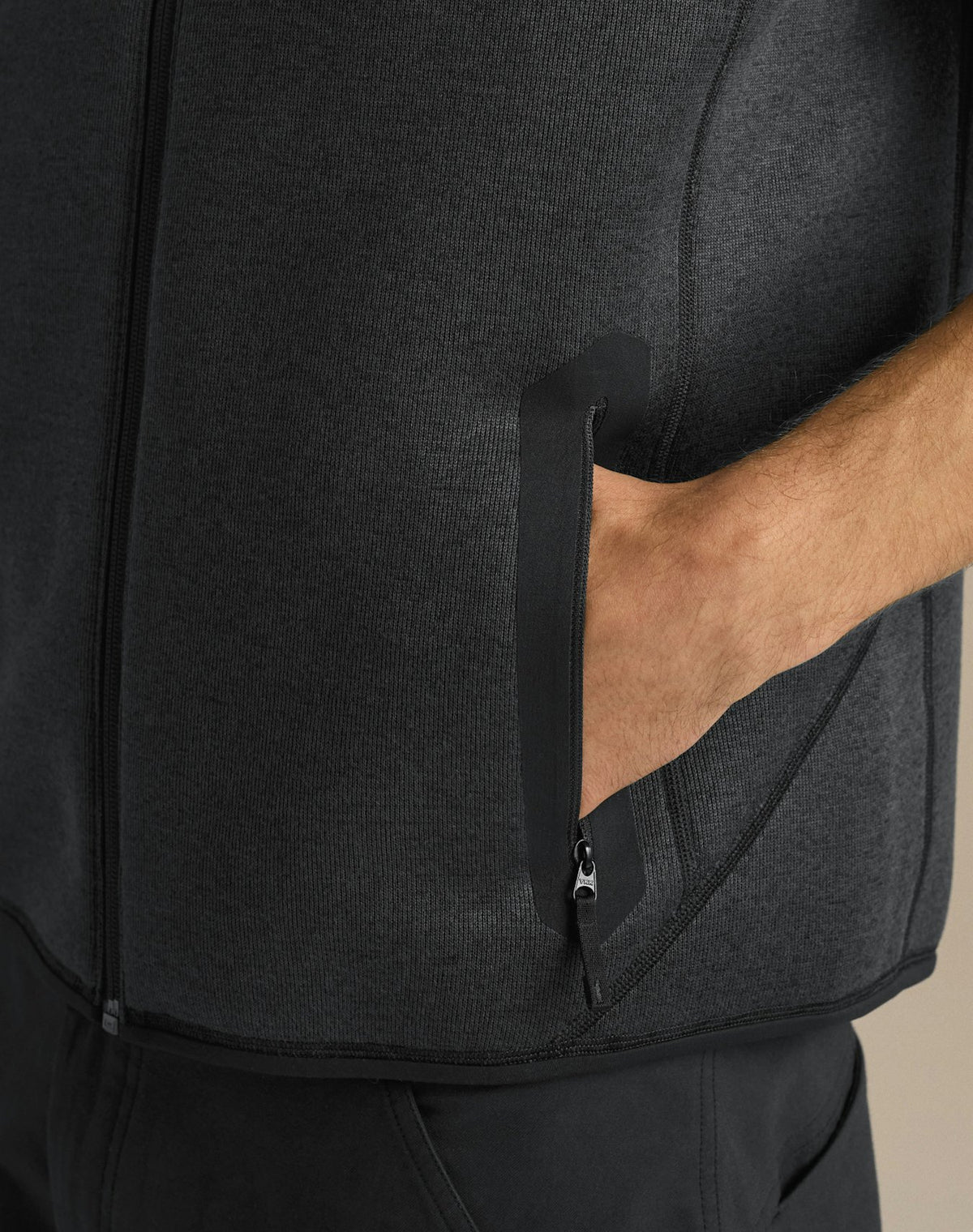 Men's Covert Vest Black Heather